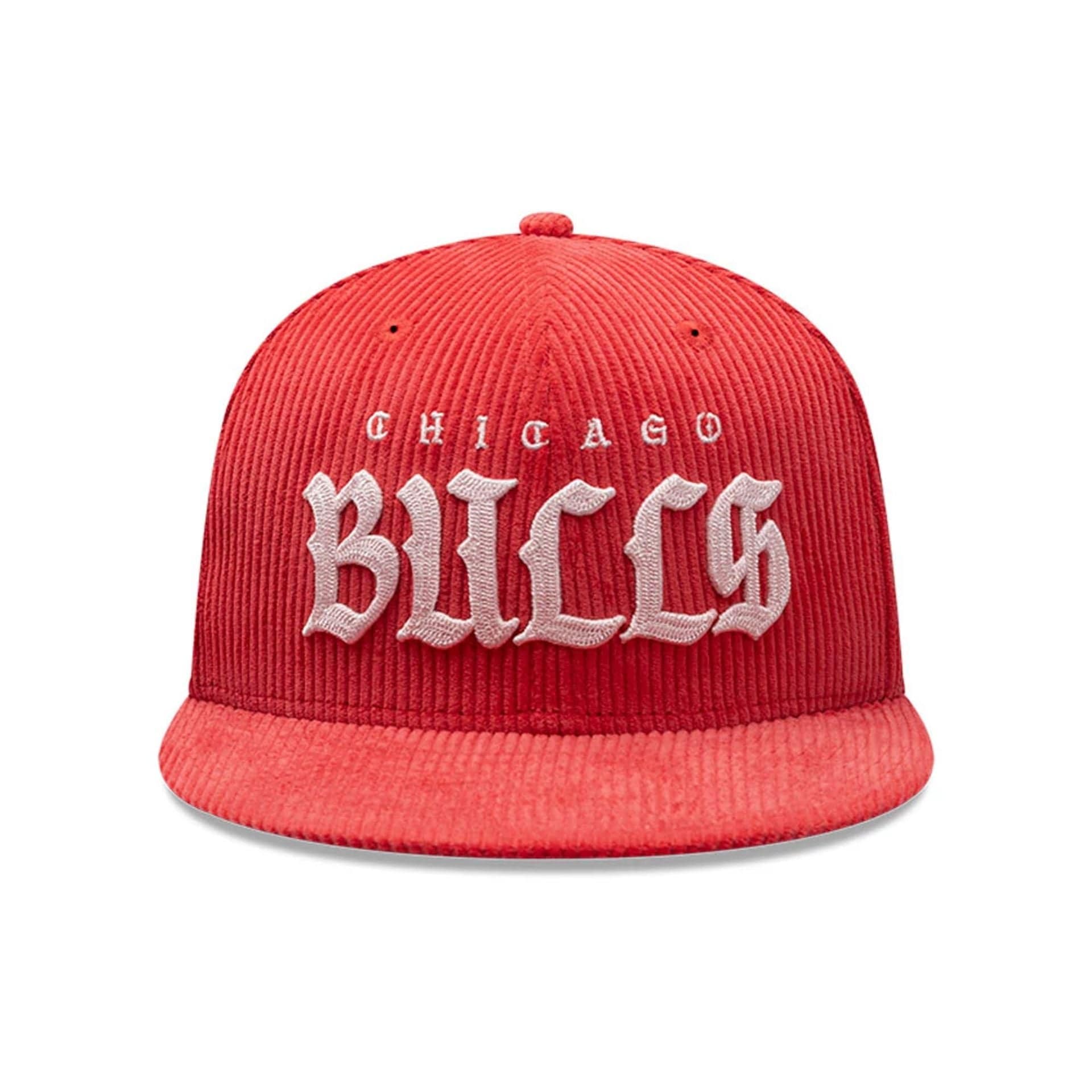 Chicago Bulls NBA Old English Red 9FIFTY Snapback Cap - Image 2