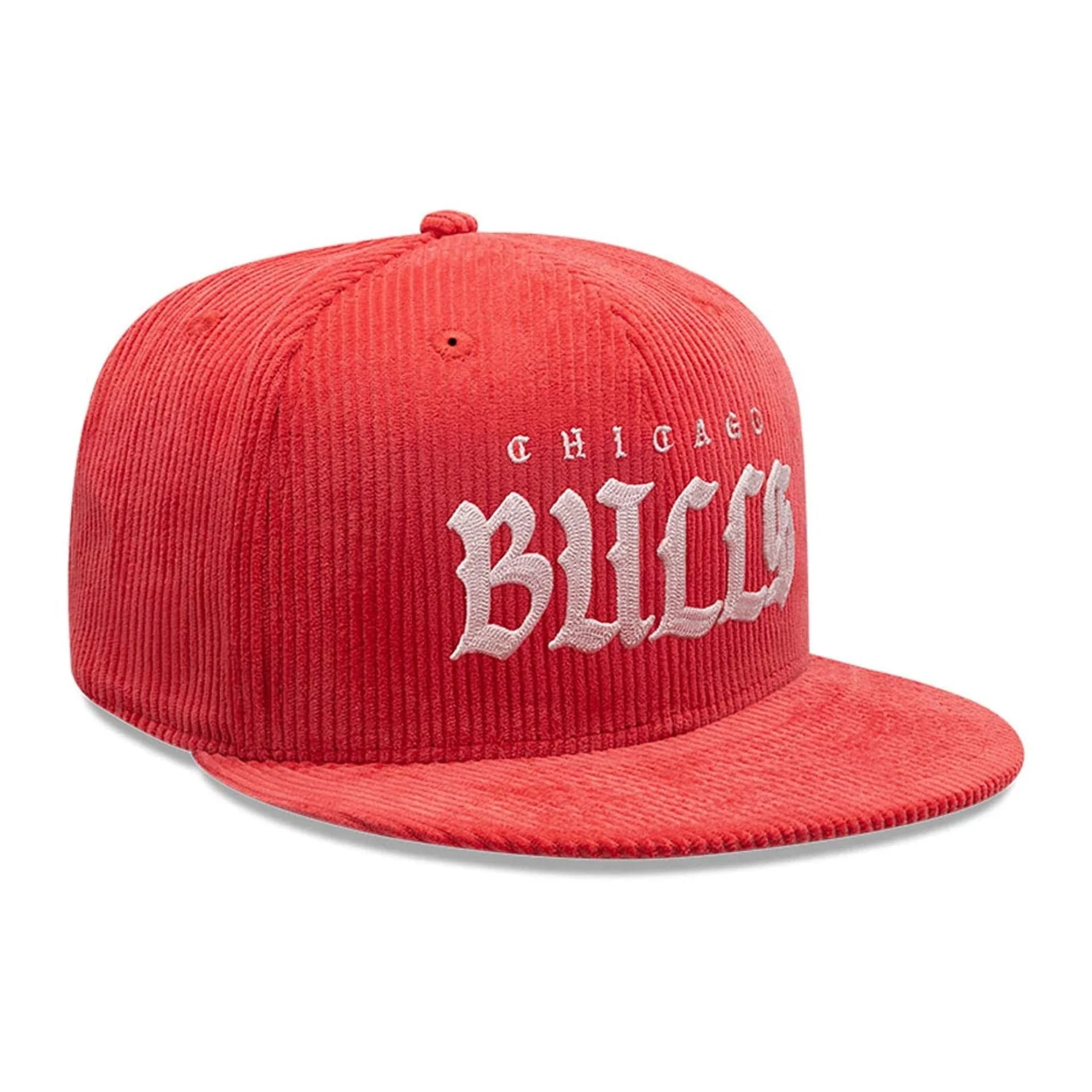 Chicago Bulls NBA Old English Red 9FIFTY Snapback Cap - Image 3