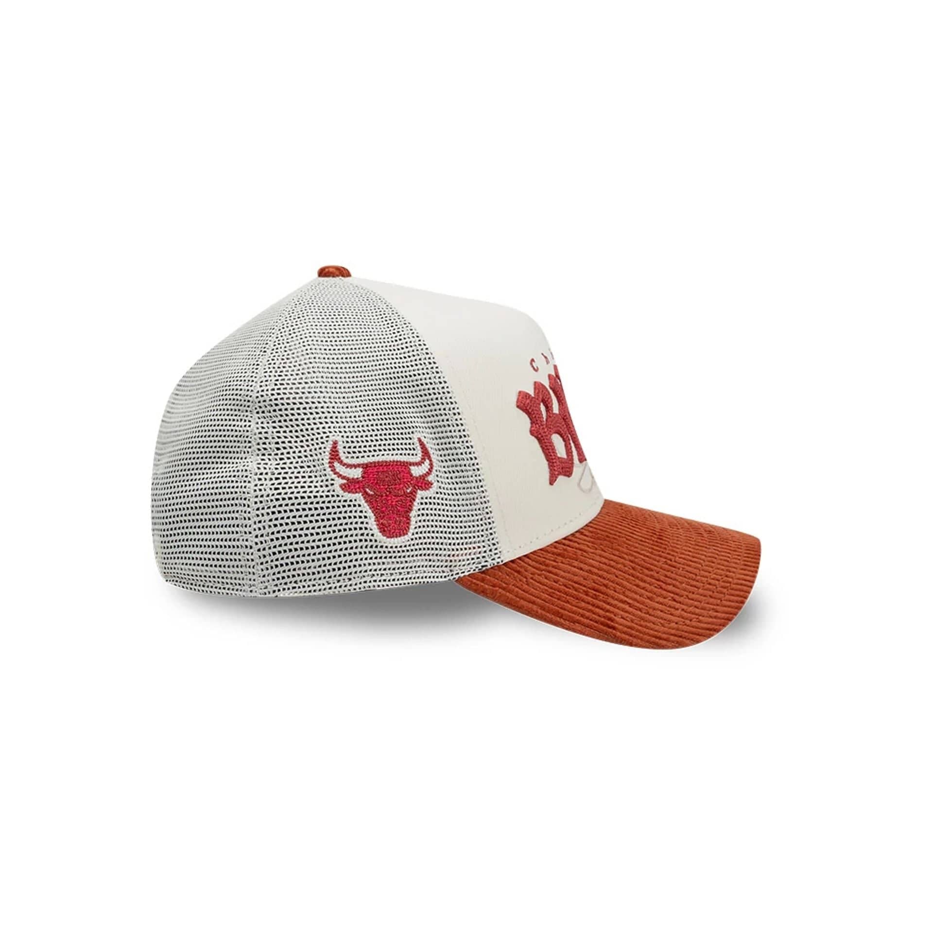 Chicago Bulls NBA Old English White 9FORTY A-Frame Cap - Image 6
