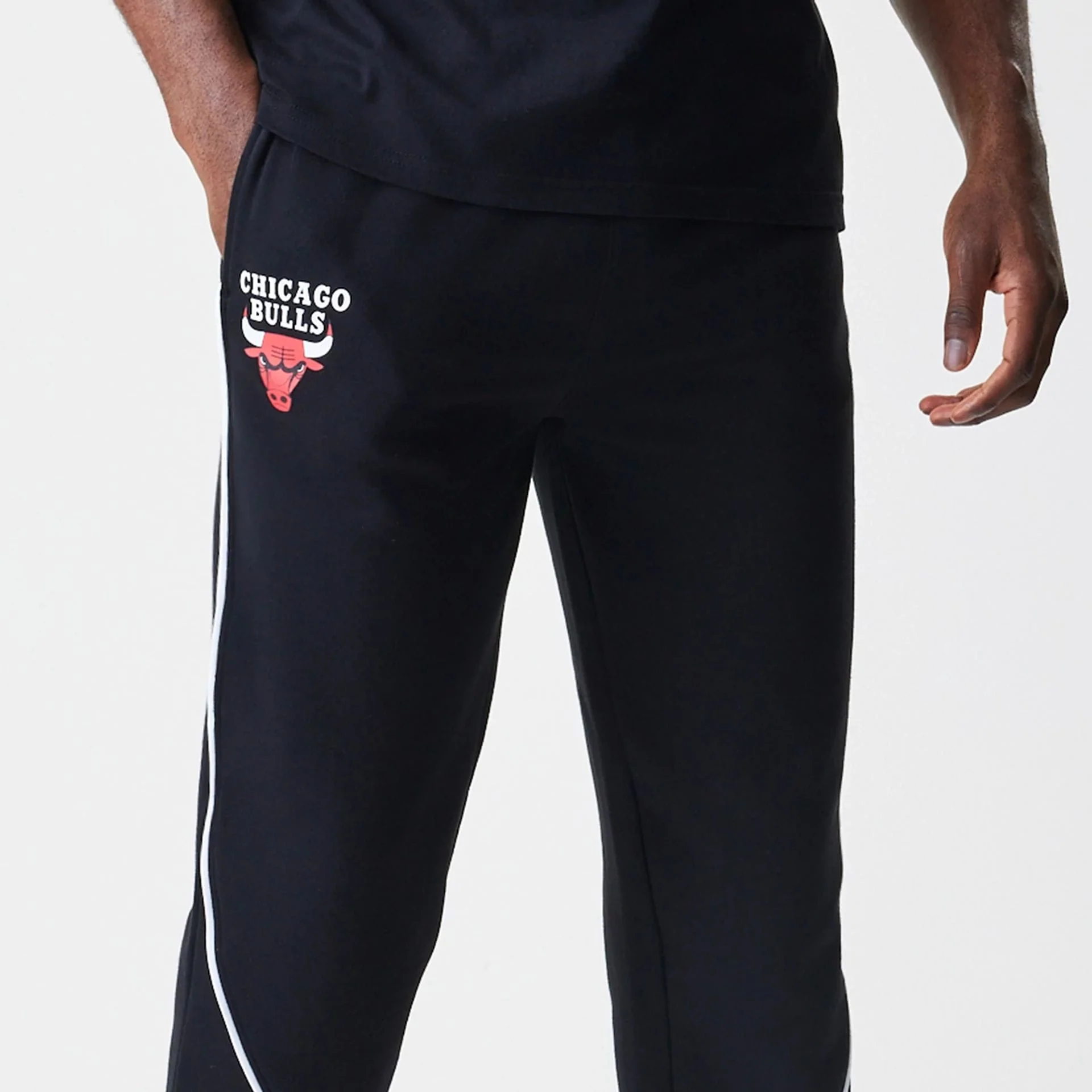 Chicago Bulls NBA Piping Navy Joggers - Image 5