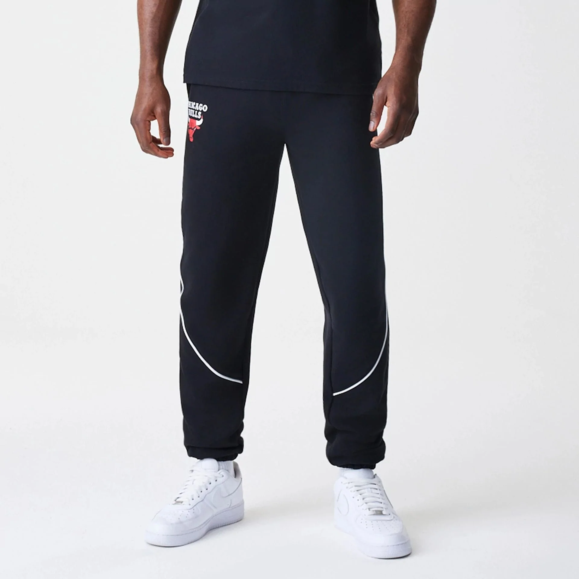 Chicago Bulls NBA Piping Navy Joggers - Image 6