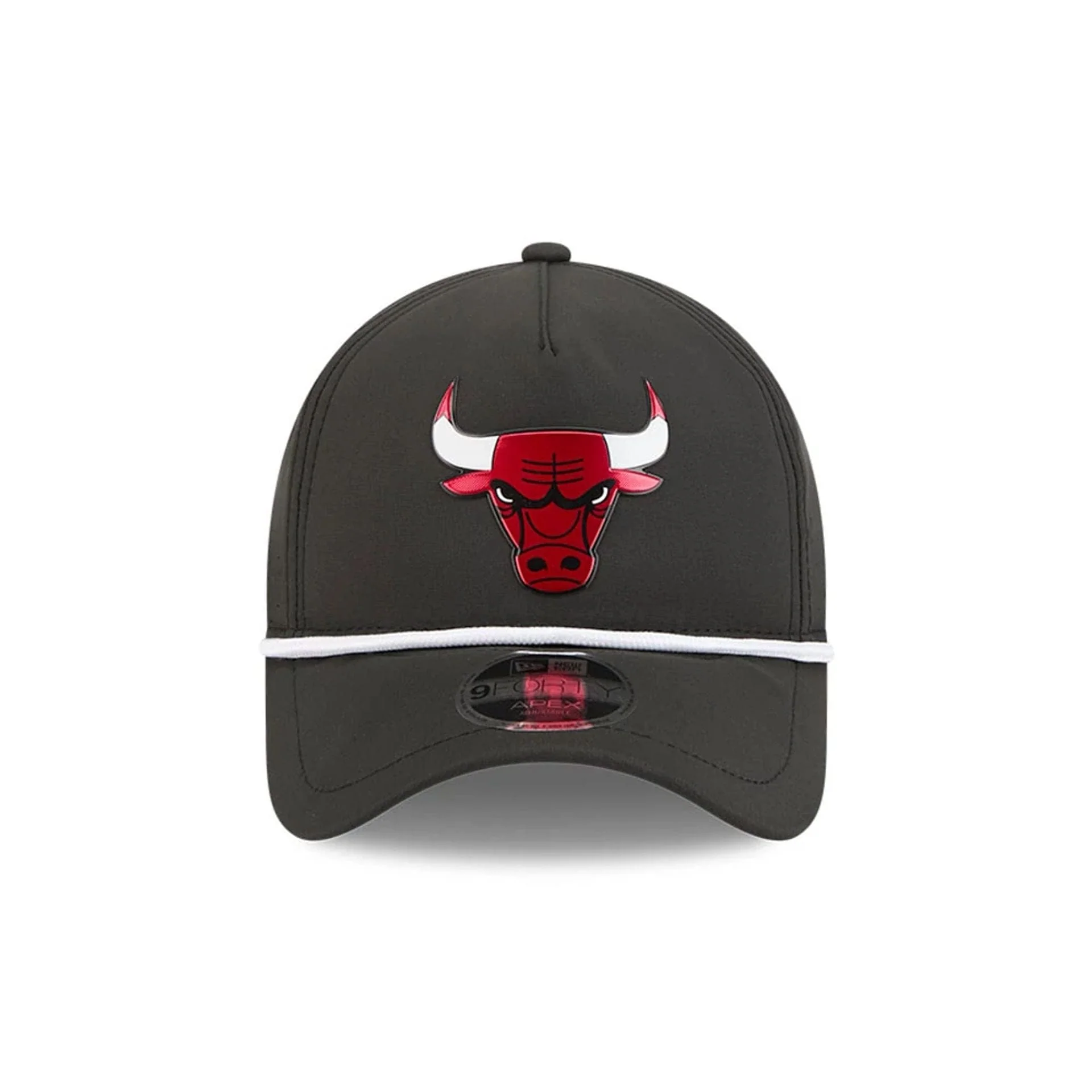 Chicago Bulls NBA Quickstrike Black 9FORTY Apex Adjustable Cap - Image 2