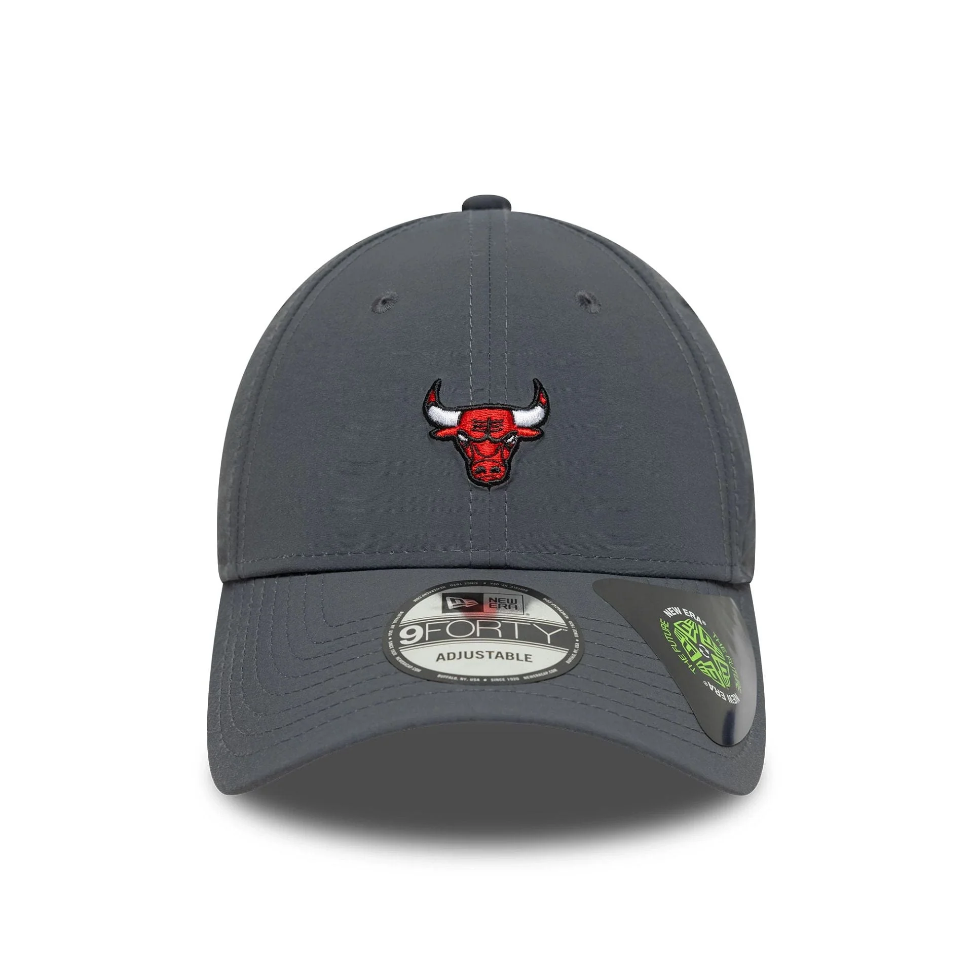 Chicago Bulls NBA Recycled Mini Dark Grey 9FORTY Adjustable Cap - Image 2
