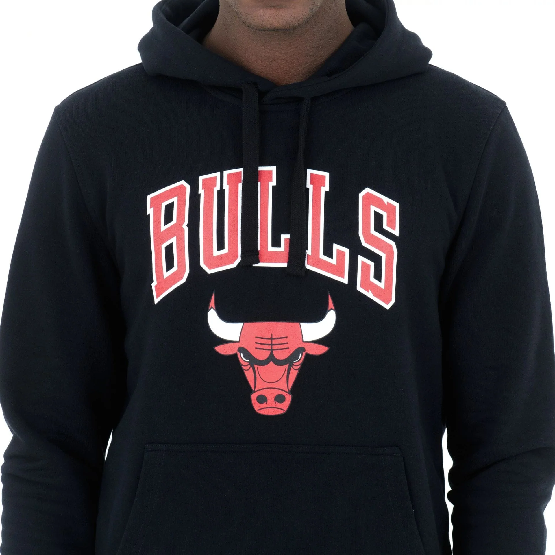 Chicago Bulls NBA Regular Black Pullover Hoodie - Image 3