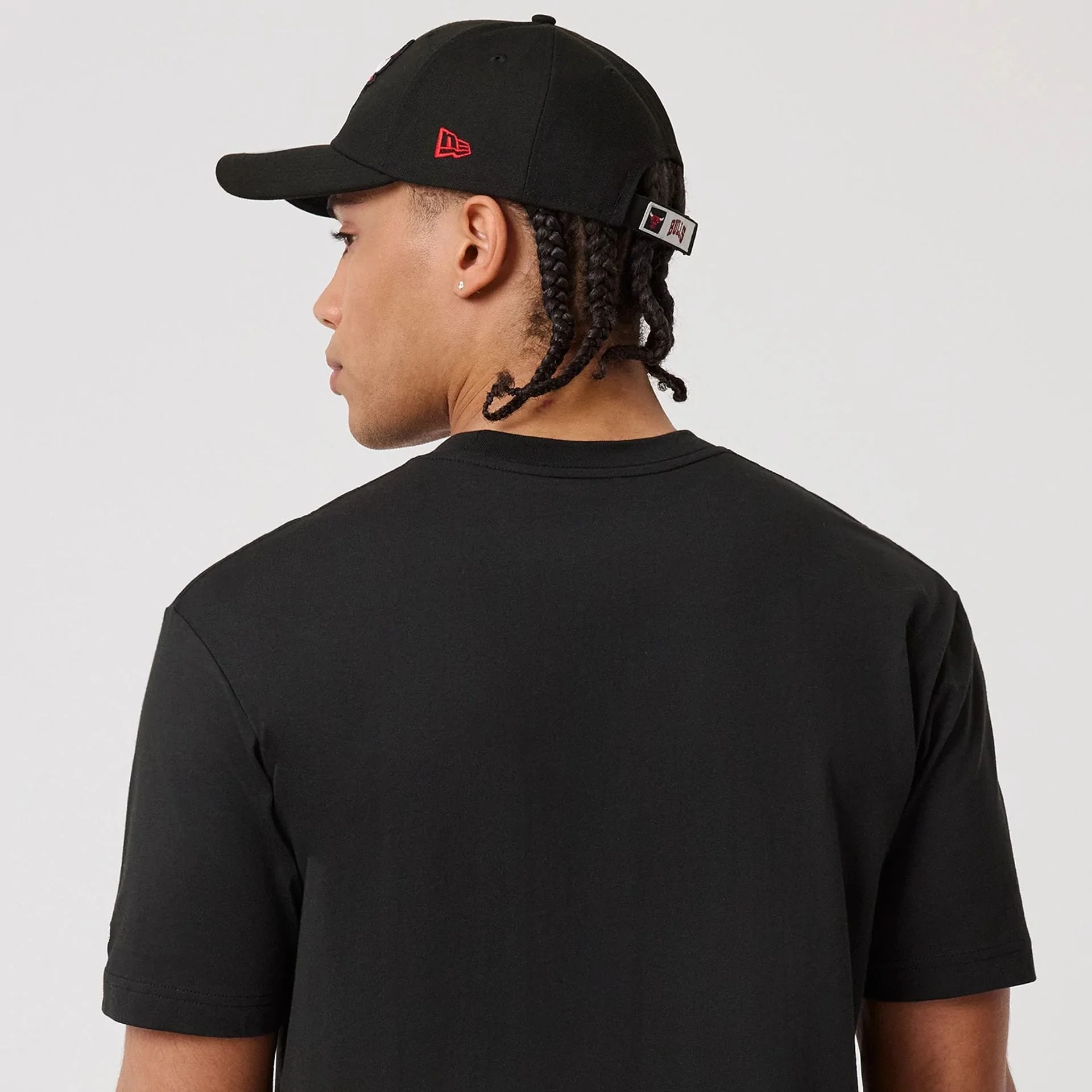 Chicago Bulls NBA Sport Classic Black T-Shirt - Image 7