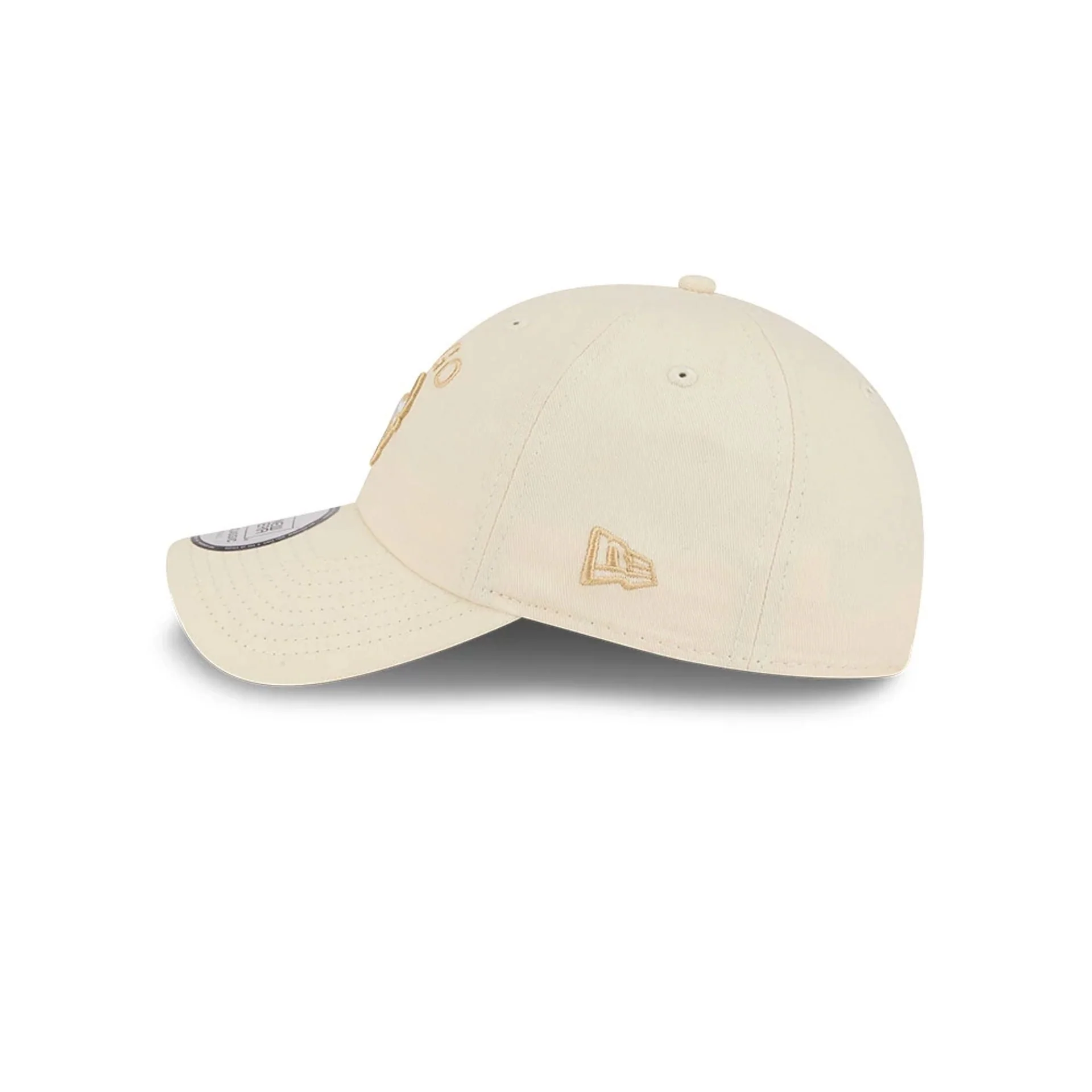 Chicago Bulls NBA Team Logo Beige Casual Classic Adjustable Cap - Image 6