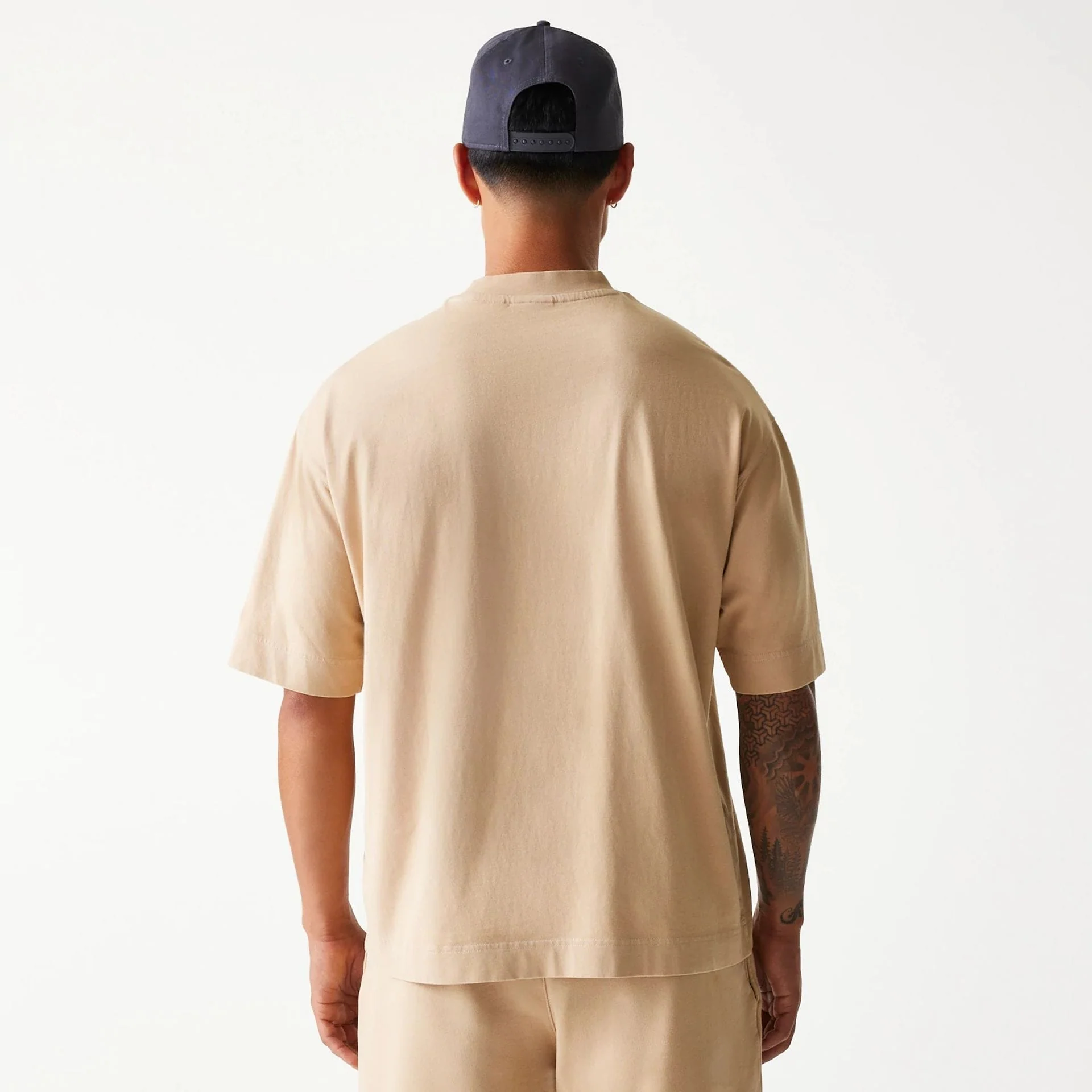 Chicago Bulls NBA Washed Beige Box T-Shirt - Image 2