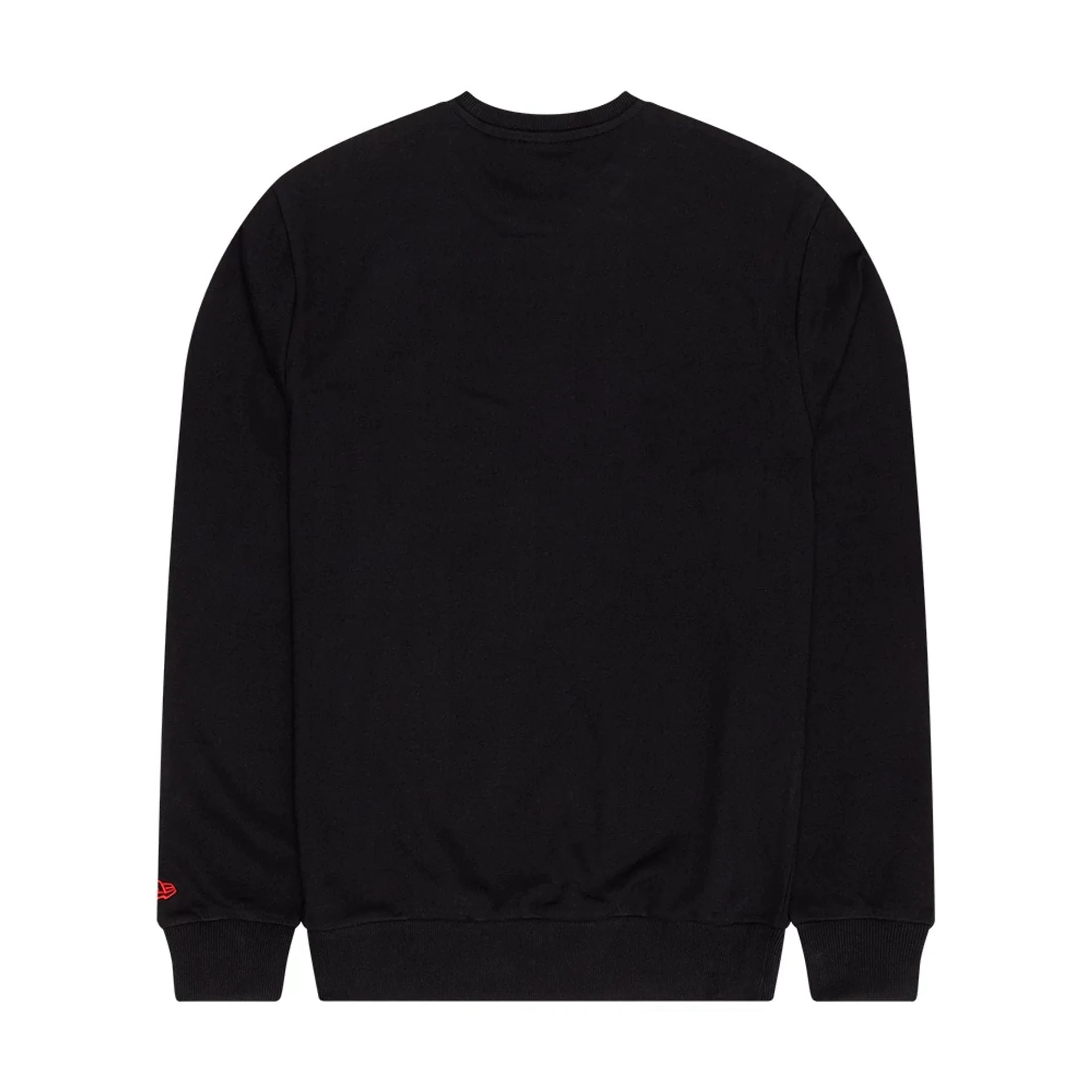 Chicago Bulls NBA Wordmark Black Crew Neck Sweater - Image 2