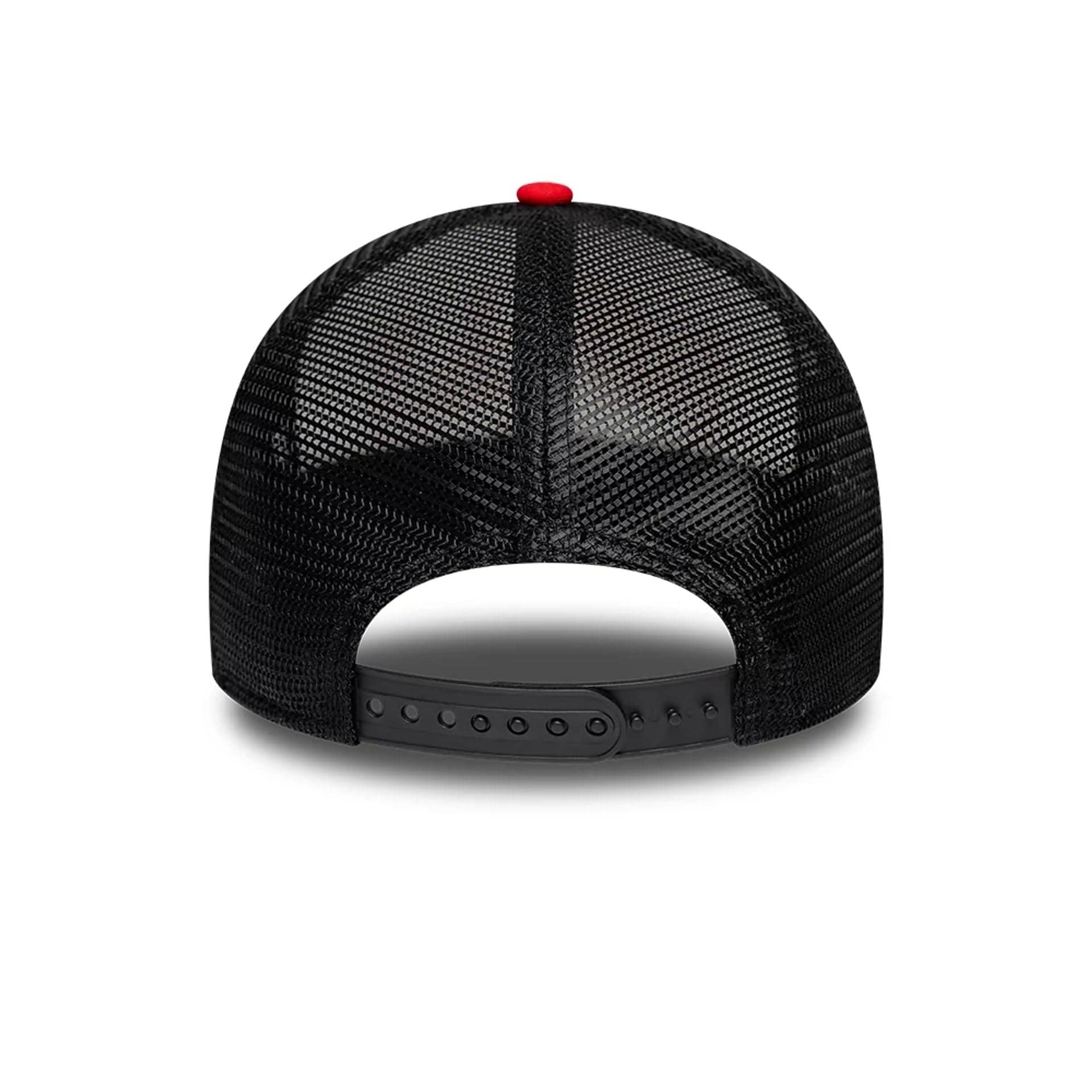 Chicago Bulls Youth NBA Retro Red 9FORTY A-Frame Trucker Cap - Image 6