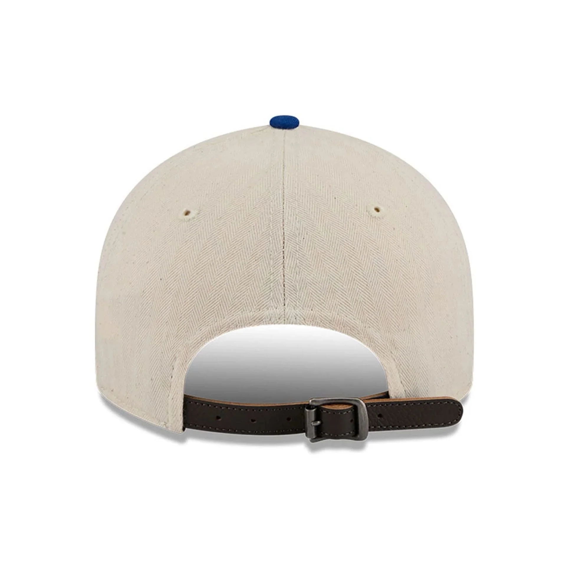 Chicago Cubs MLB Americana Herringbone White Retro Crown 9FIFTY Adjustable Cap - Image 3