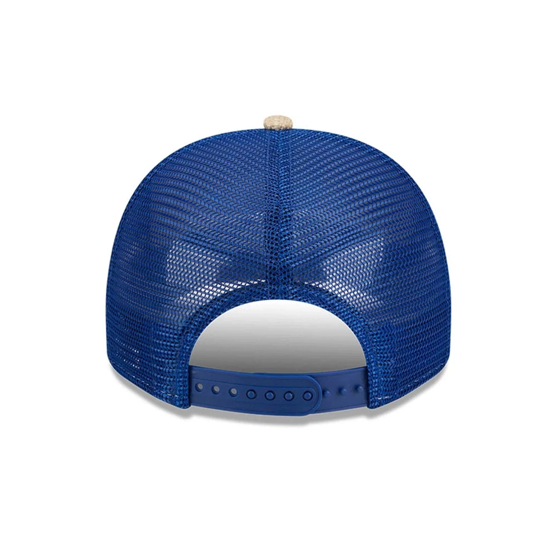 Chicago Cubs MLB Beaded Beige 9FIFTY A-Frame Trucker Adjustable Cap - Image 7