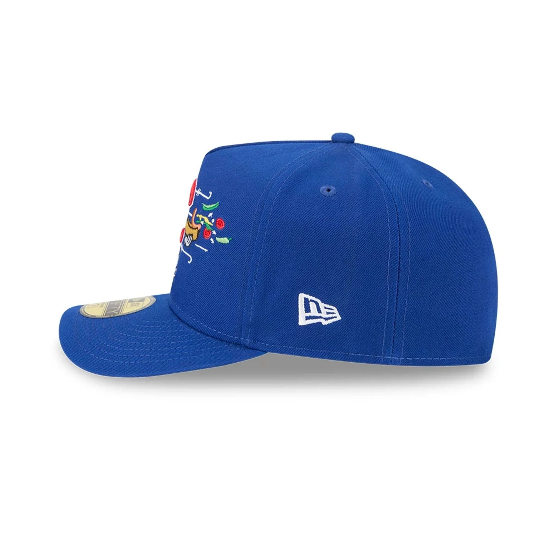 Chicago Cubs MLB Cartoon Blue 59FIFTY A-Frame Fitted Cap - Image 6