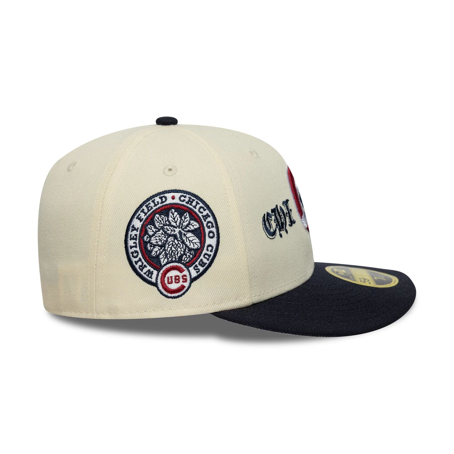 Chicago Cubs MLB Cooperstown Cream Low Profile 59FIFTY Fitted Cap - Image 6
