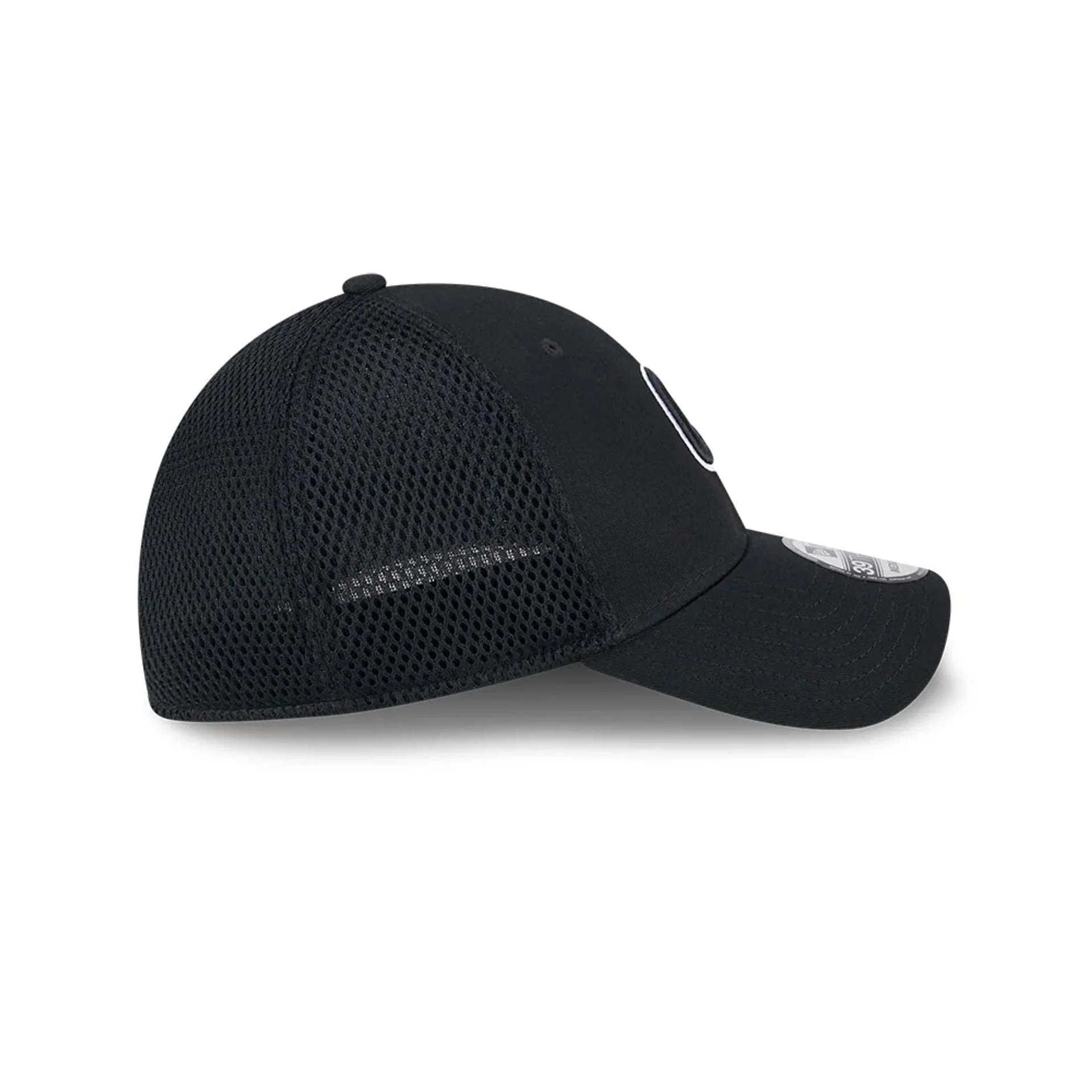 Chicago Cubs MLB Evergreen Neo Black 39THIRTY Stretch Fit Cap - Image 6