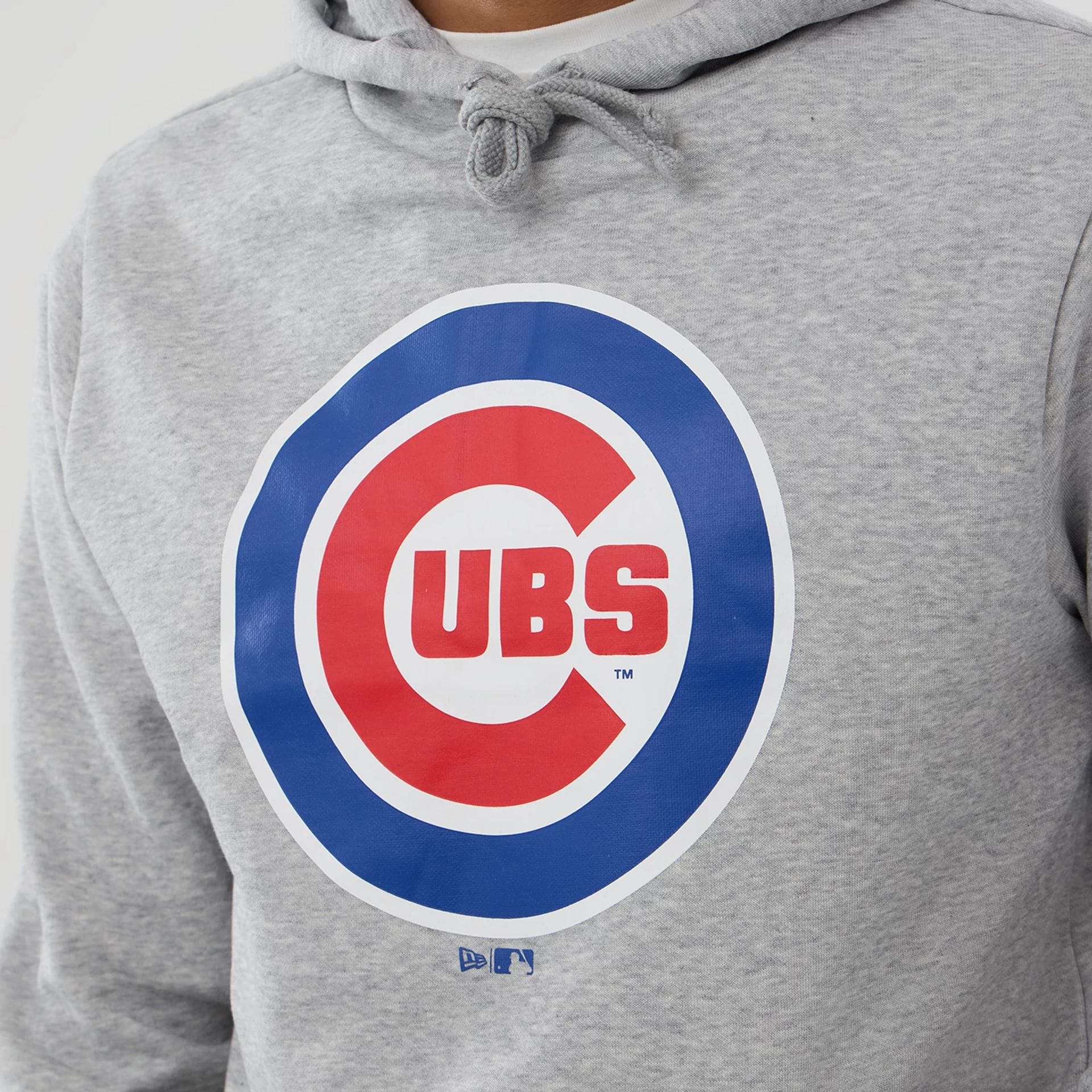 Chicago Cubs MLB Grey Pullover Hoodie - Image 3