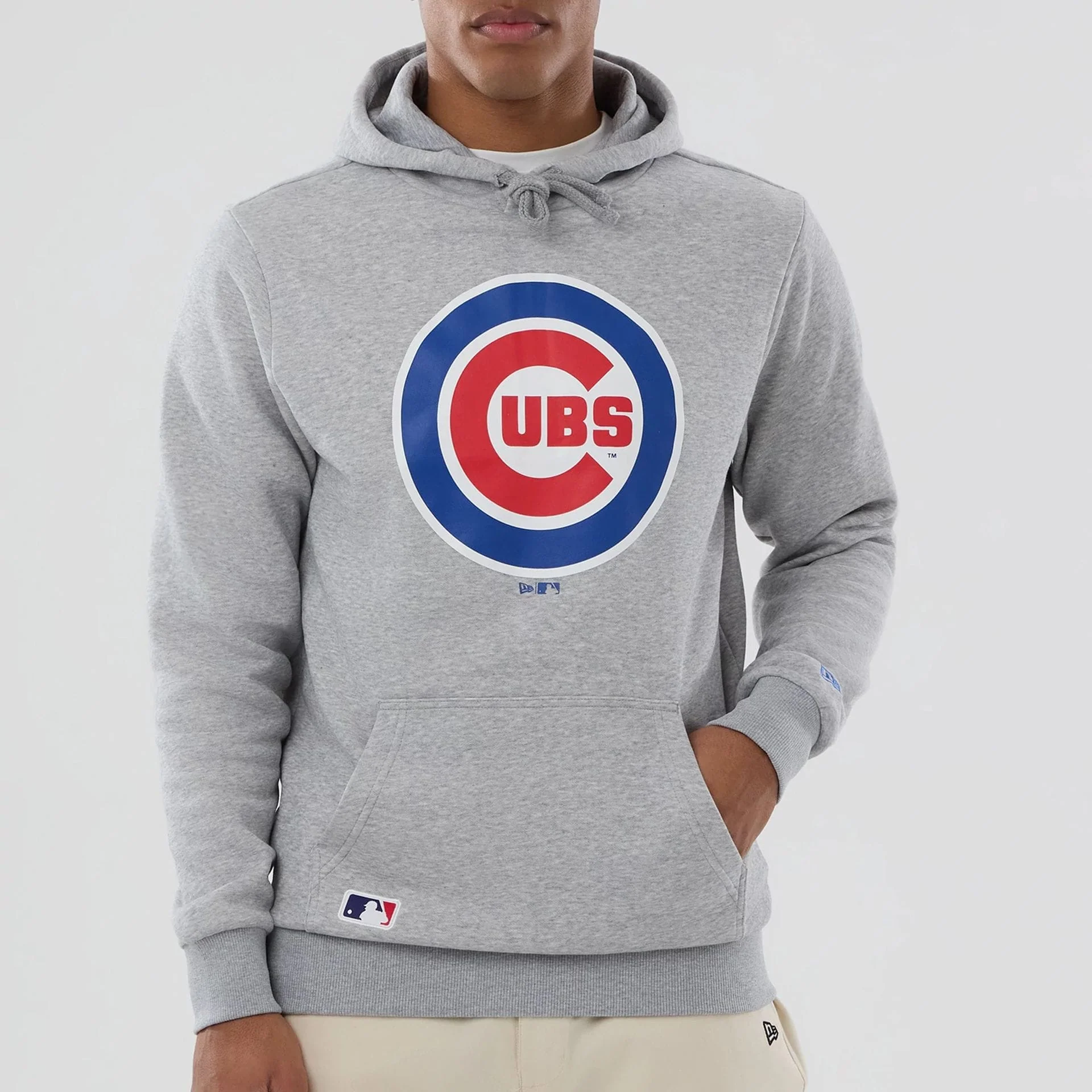 Chicago Cubs MLB Grey Pullover Hoodie - Image 6