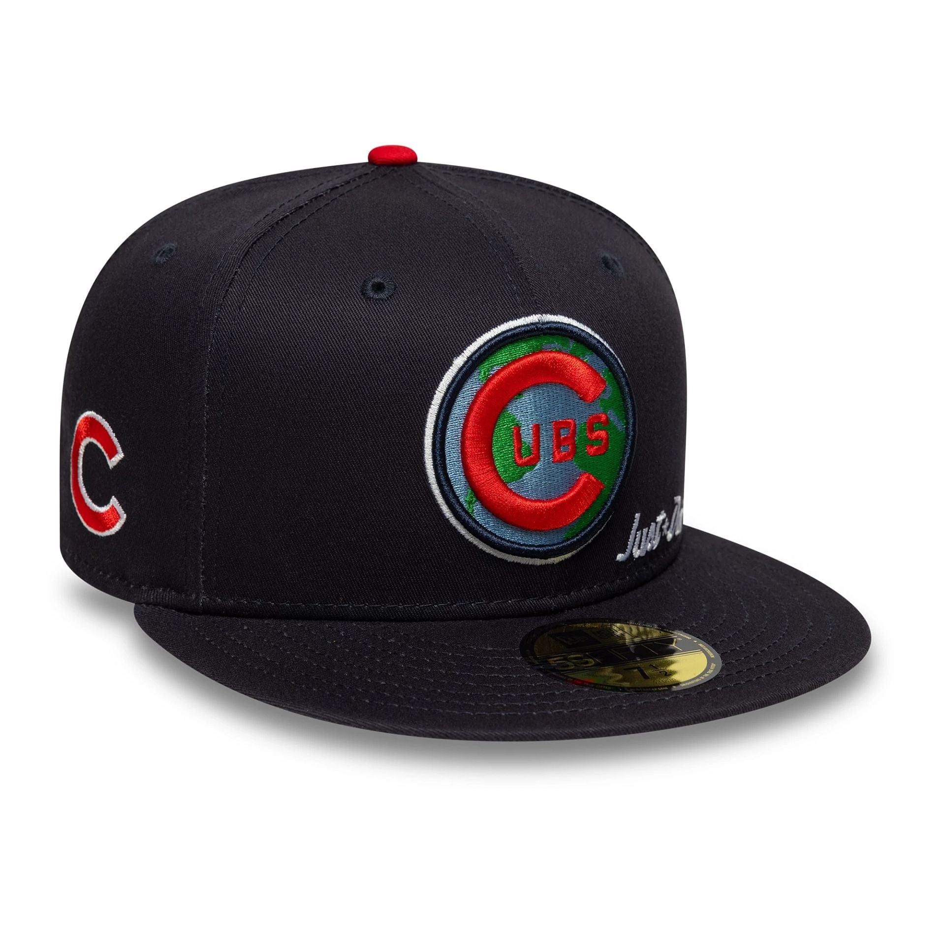 Chicago Cubs MLB Just Don Navy 59FIFTY Fitted Cap - Image 4