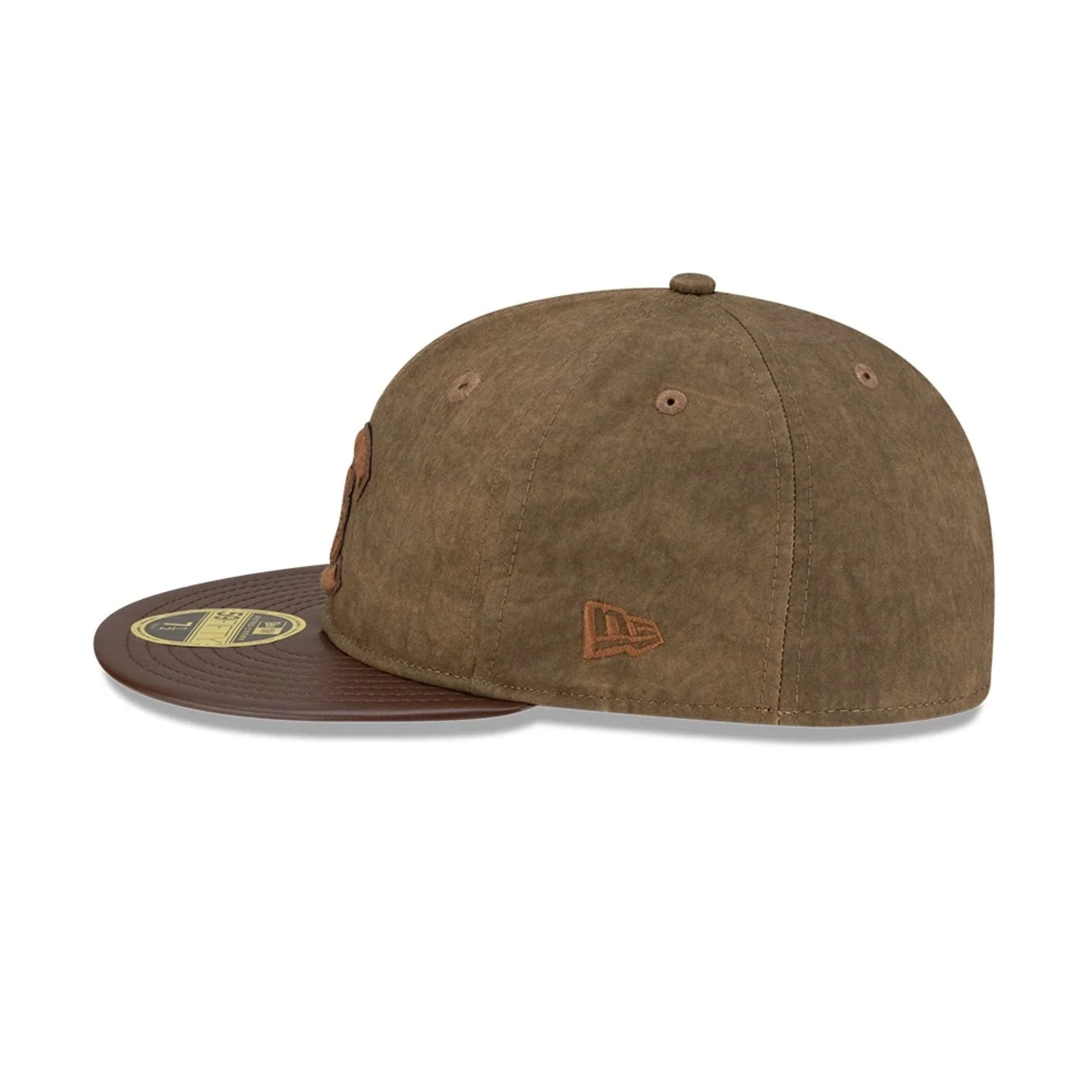 Chicago Cubs MLB Open Brown Retro Crown 59FIFTY Fitted Cap - Image 6