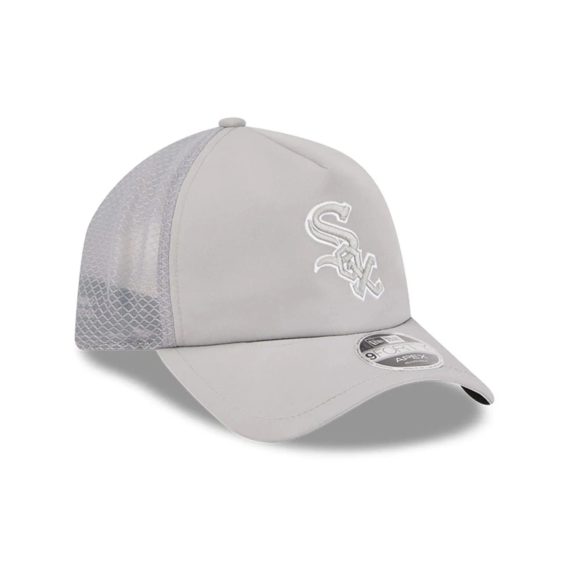 Chicago White Sox MLB Batting Practice 2026 Grey 9FORTY Apex Adjustable Cap - Image 3