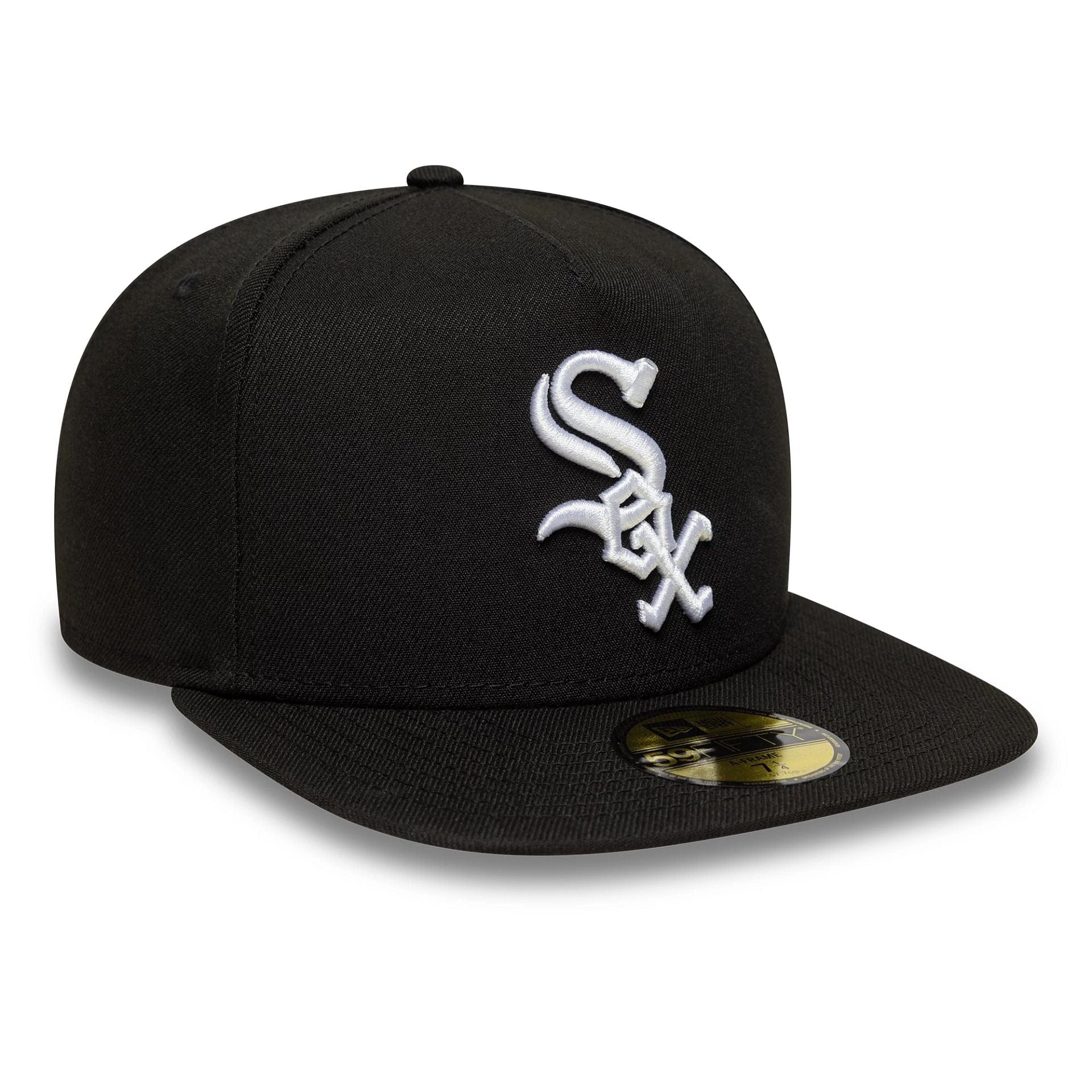 Chicago White Sox MLB Black 59FIFTY A-Frame Fitted Cap - Image 3