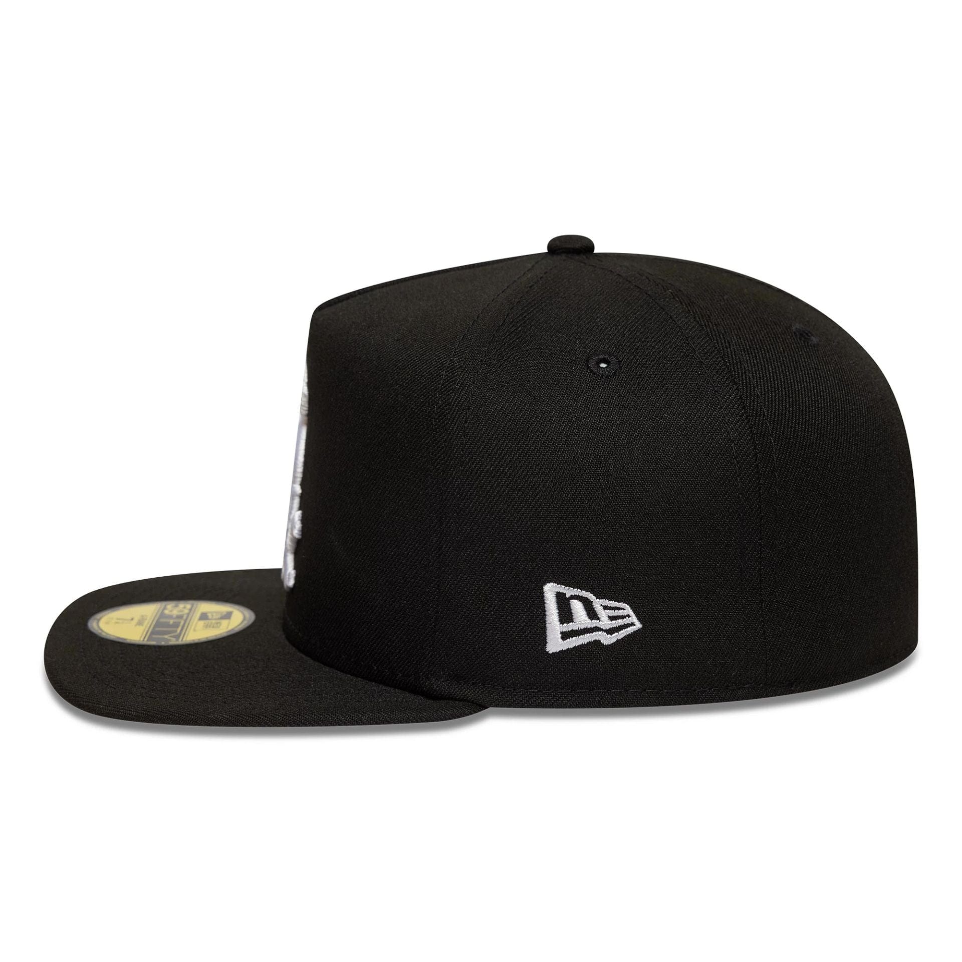 Chicago White Sox MLB Black 59FIFTY A-Frame Fitted Cap - Image 4