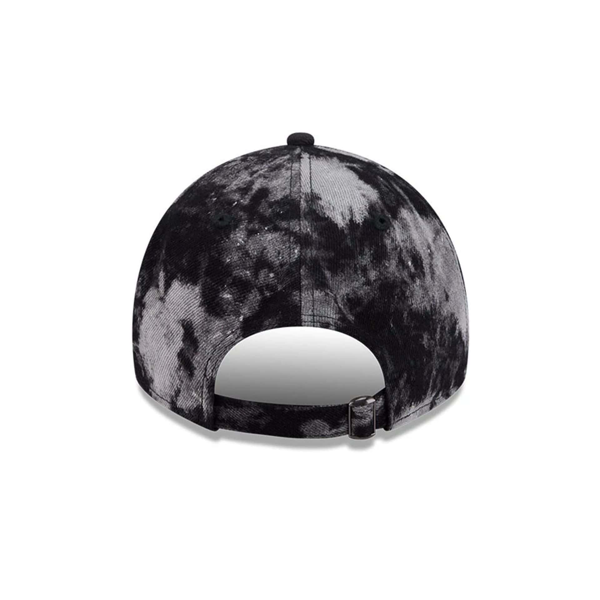 Chicago White Sox MLB Bleached Denim Black 9TWENTY A-Frame Adjustable Cap - Image 6