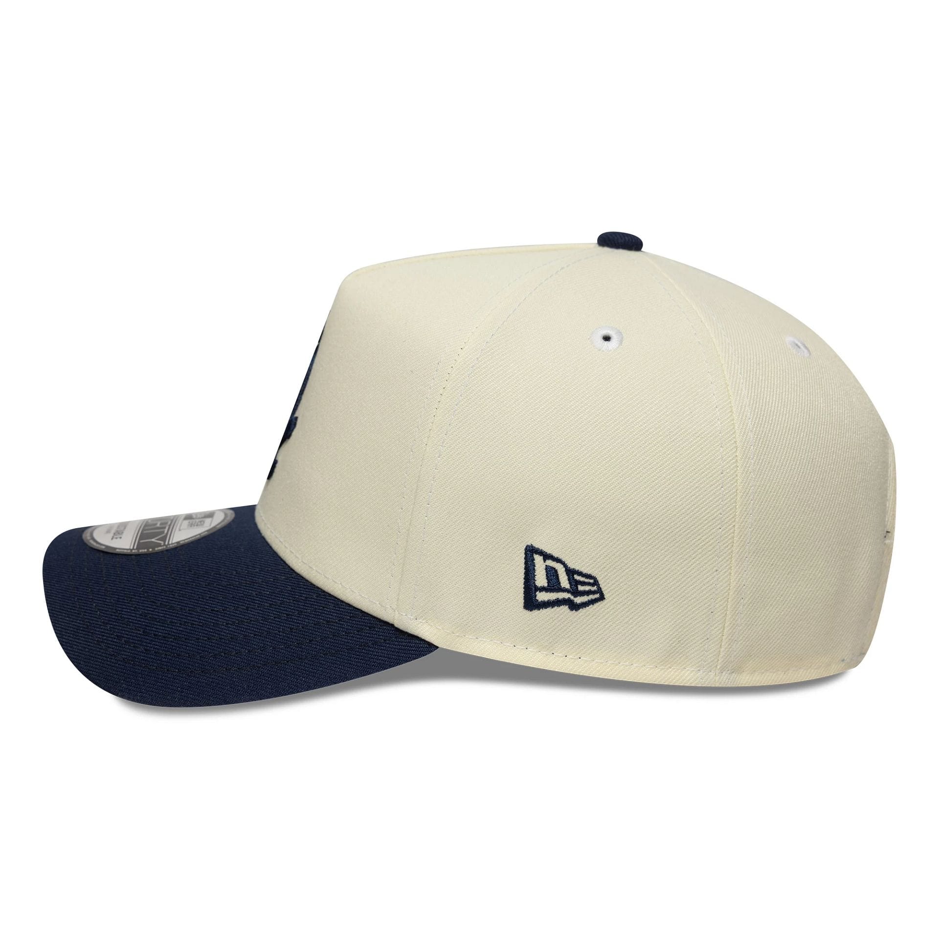 Chicago White Sox MLB Chrome Blue Contrast Cream 9FORTY A-Frame Adjustable Cap - Image 6