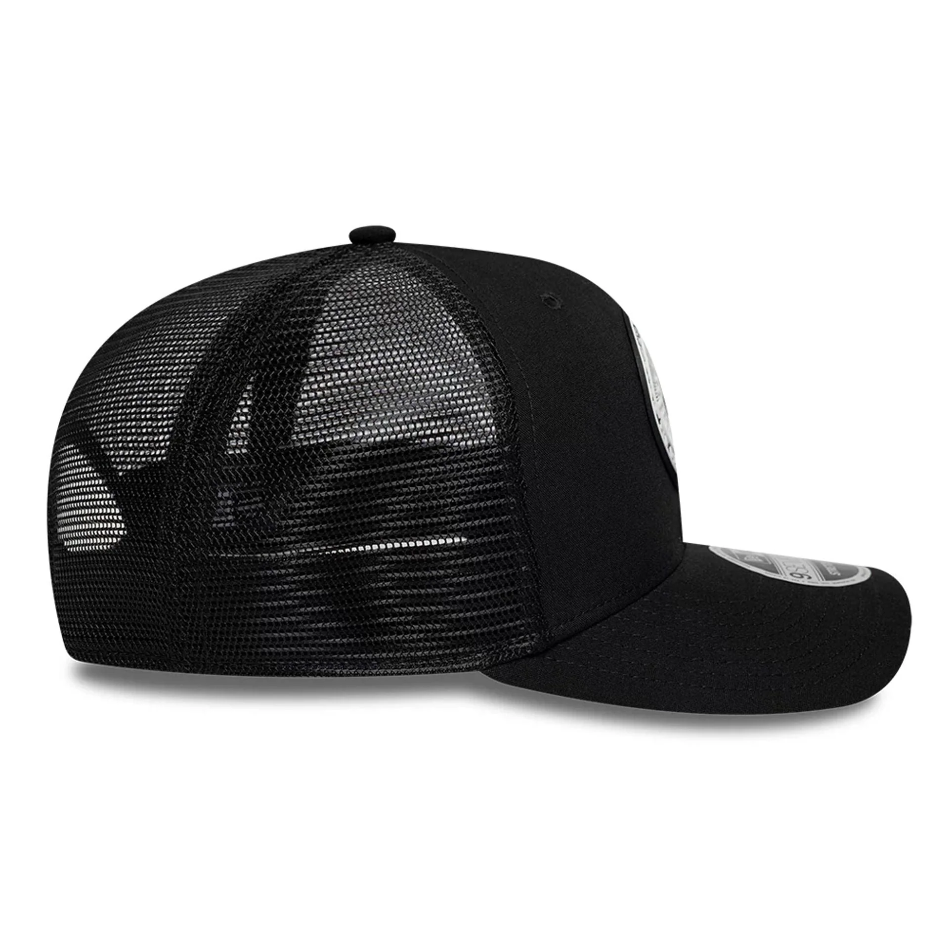 Chicago White Sox MLB Circles Black 9SEVENTY Stretch Snap Adjustable Cap - Image 6