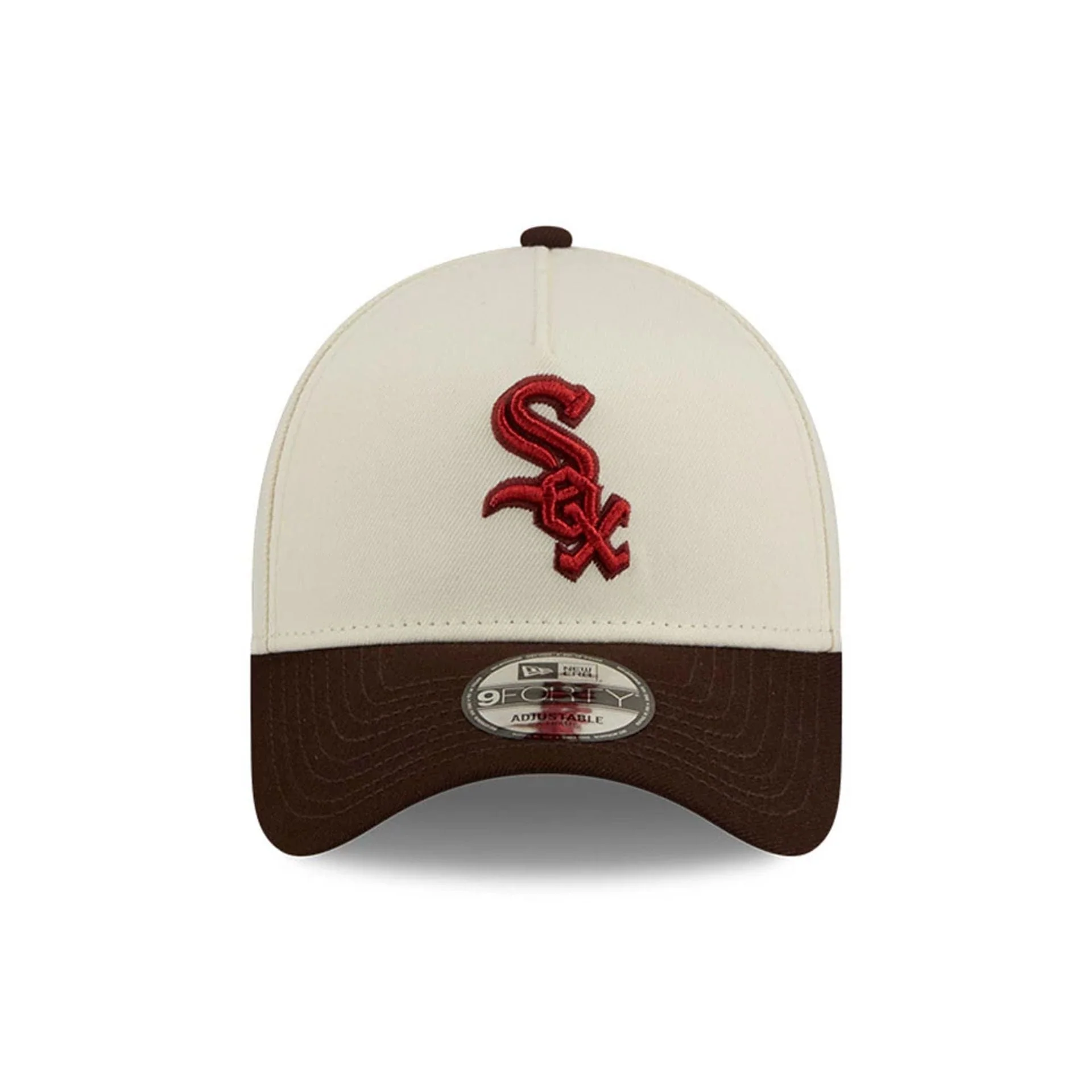 Chicago White Sox MLB City Script Cream 9FORTY A-Frame Adjustable Cap - Image 3