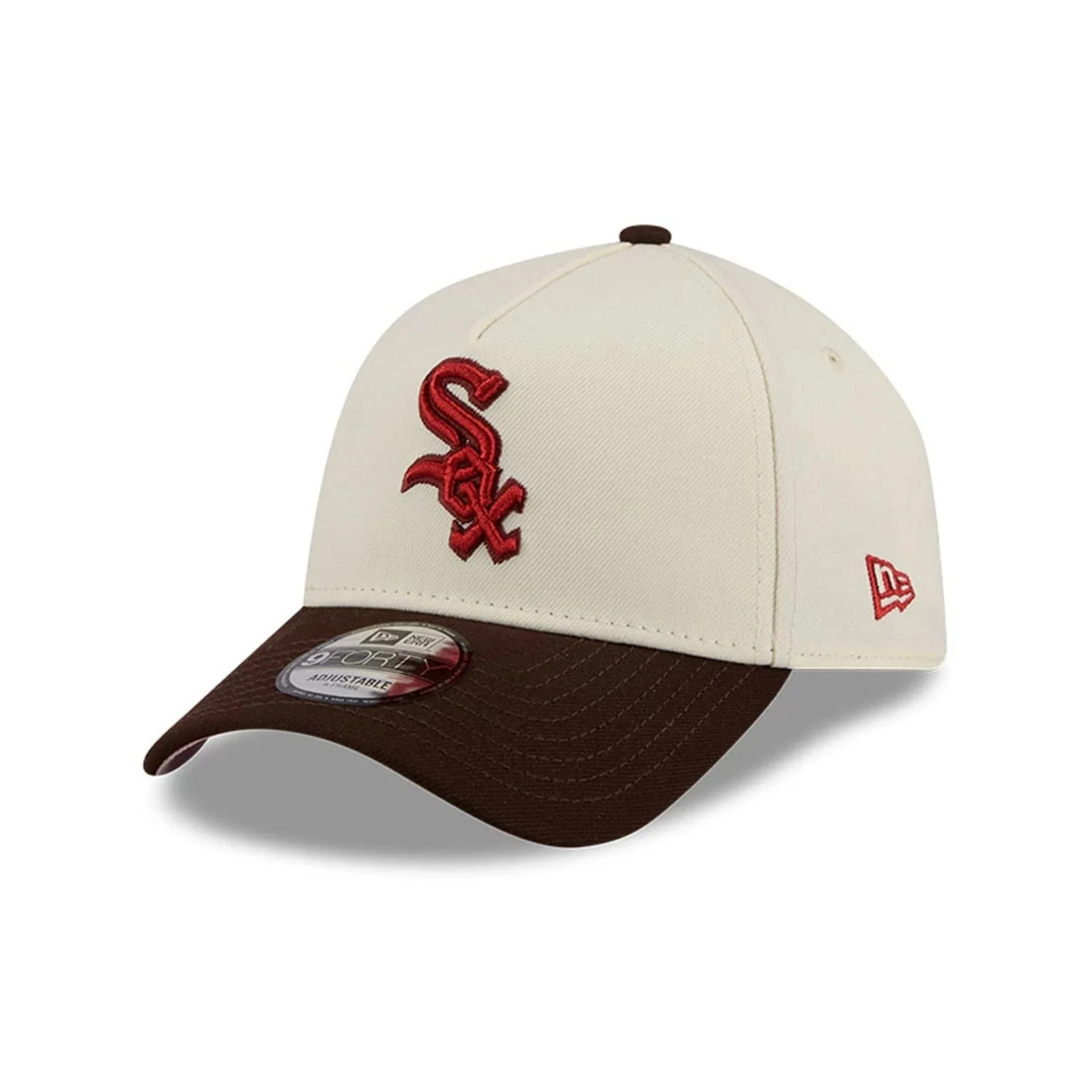 Chicago White Sox MLB City Script Cream 9FORTY A-Frame Adjustable Cap - Image 4