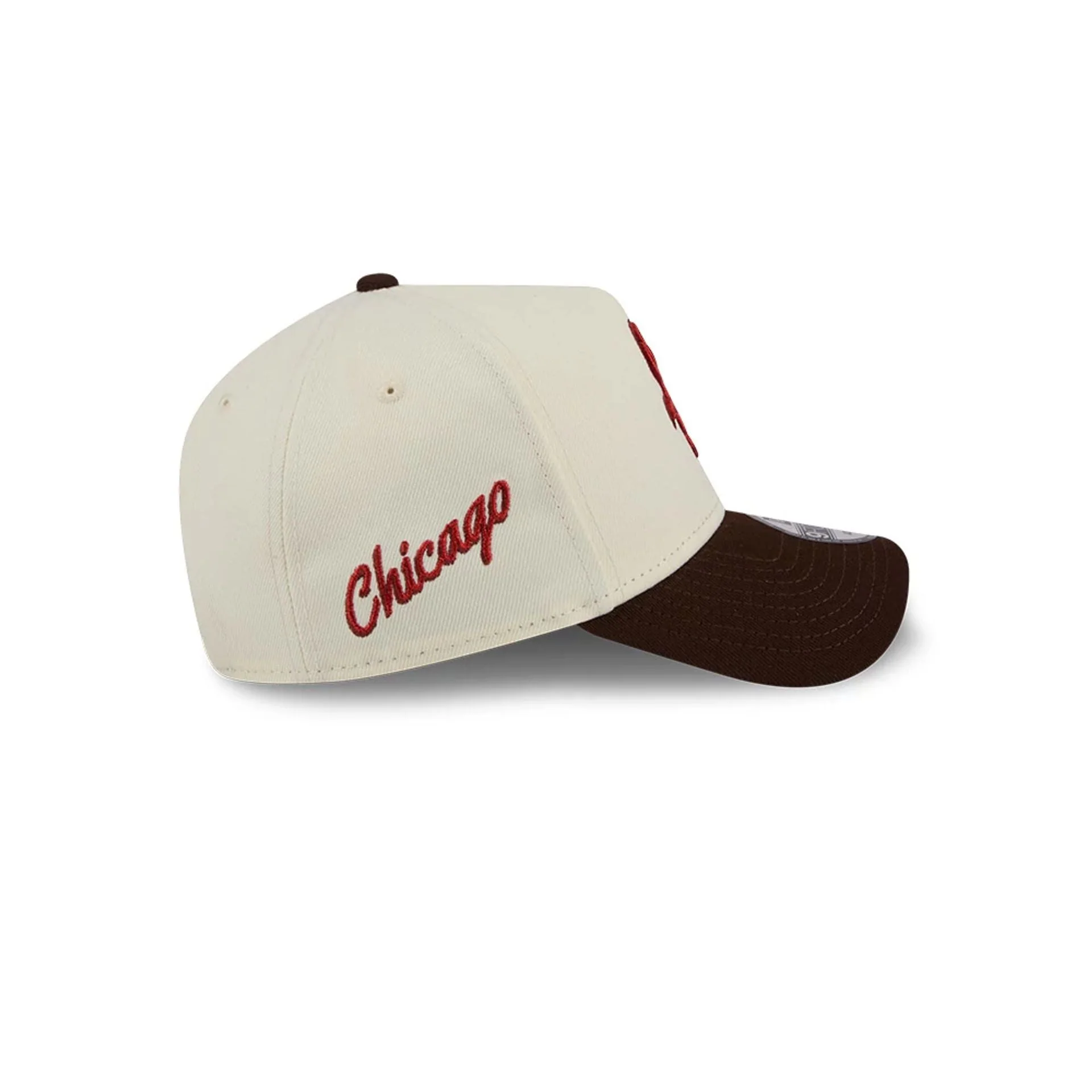 Chicago White Sox MLB City Script Cream 9FORTY A-Frame Adjustable Cap - Image 5