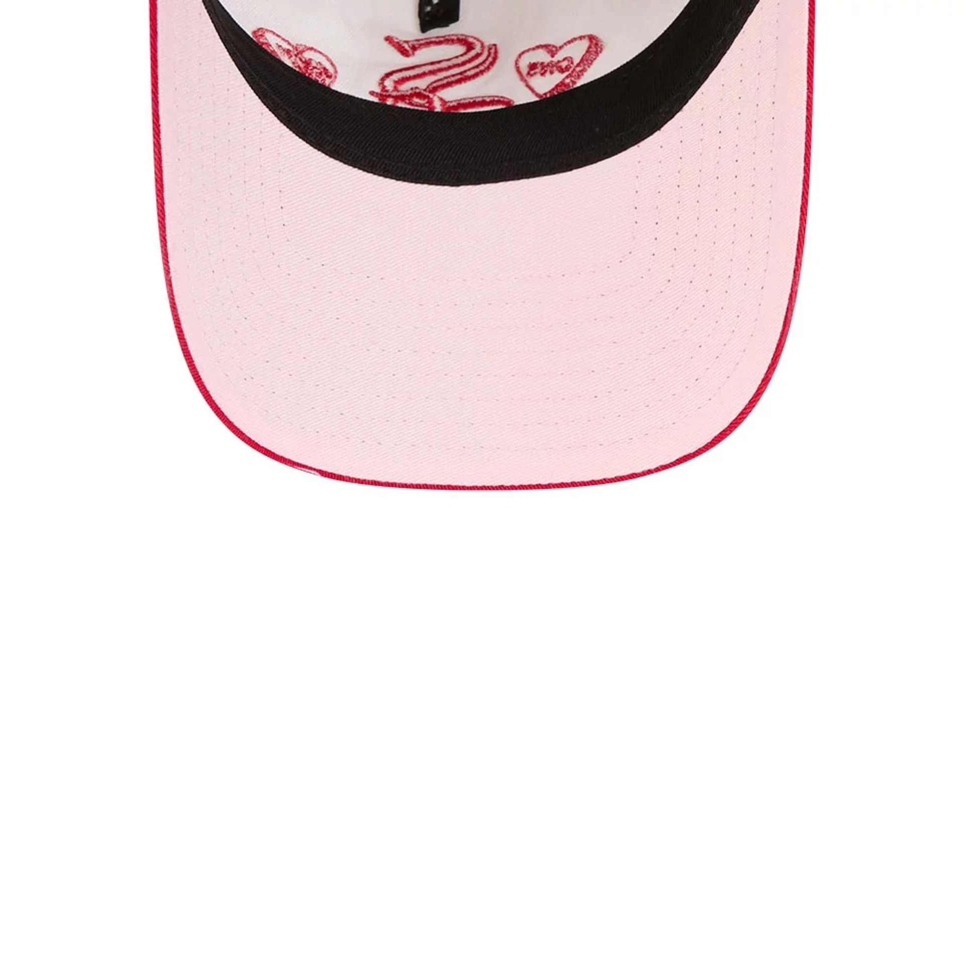 Chicago White Sox MLB Conversation Hearts Red 9TWENTY A-Frame Adjustable Cap - Image 2