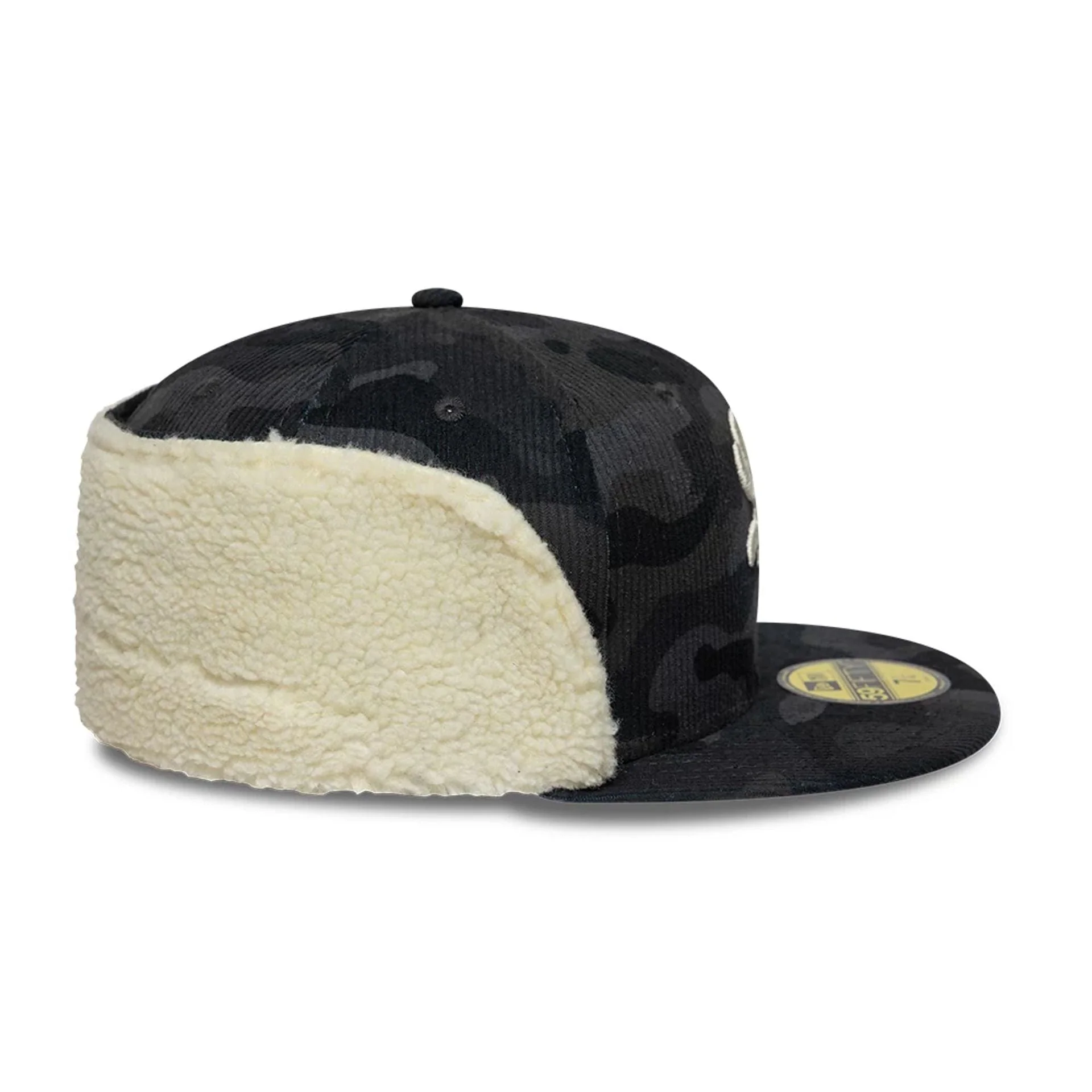 Chicago White Sox MLB Cord Black Downflap 59FIFTY Fitted Cap - Image 8