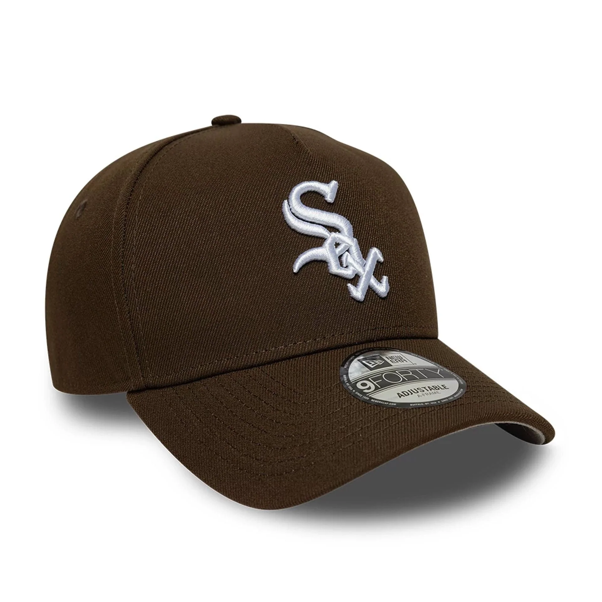 Chicago White Sox MLB Dark Brown 9FORTY A-Frame Adjustable Cap - Image 4