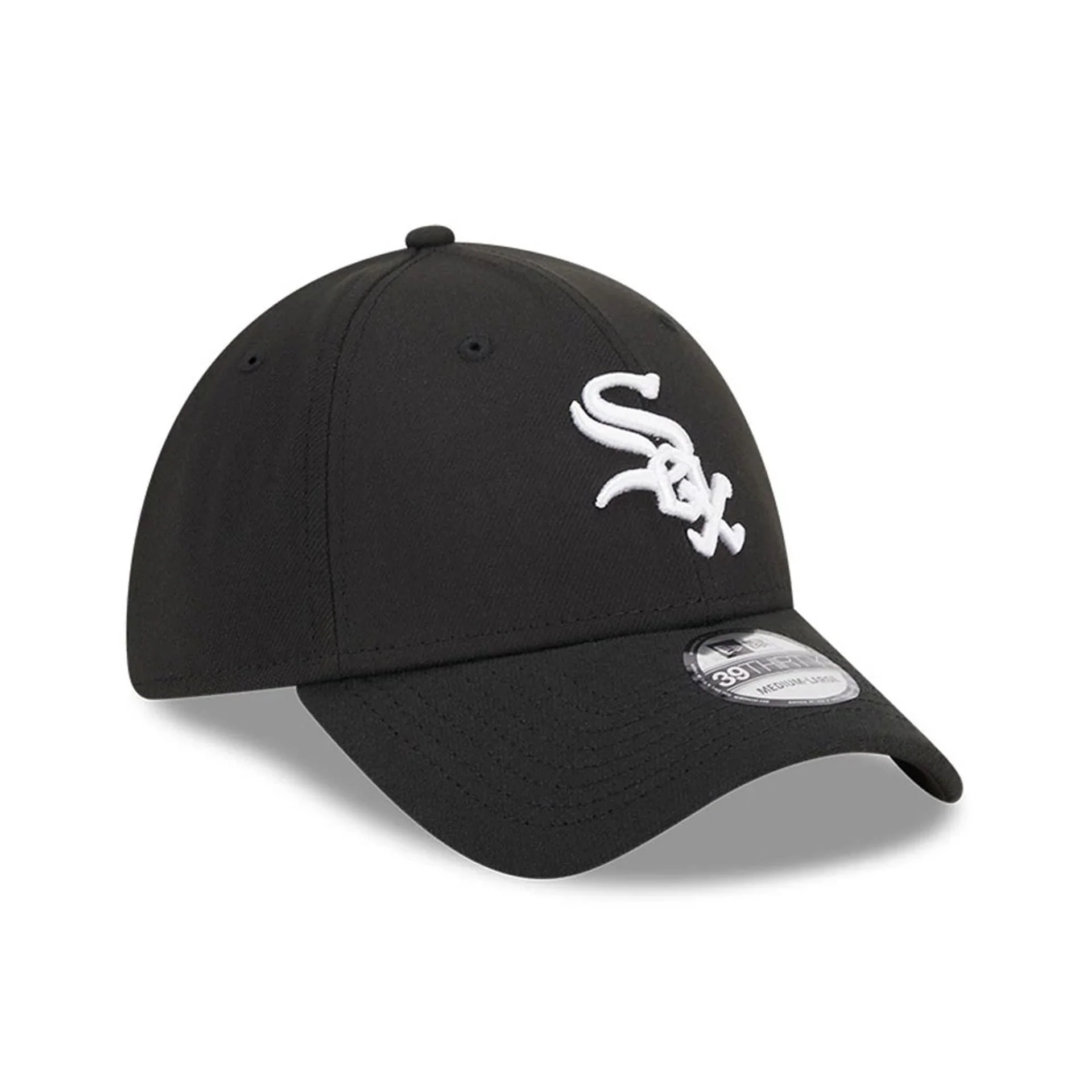 Chicago White Sox MLB Evergreen Black 39THIRTY Stretch Fit Cap - Image 3