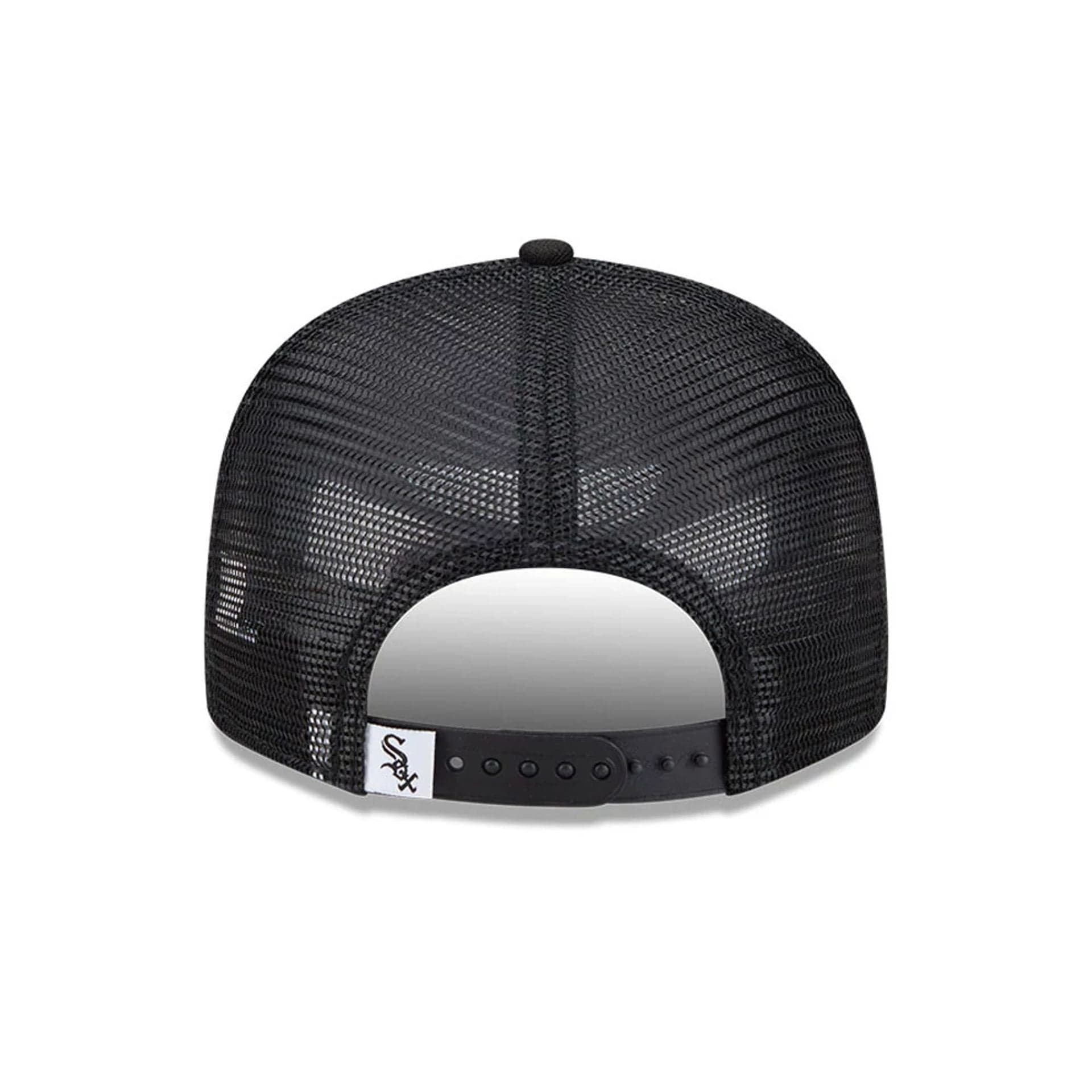 Chicago White Sox MLB Evergreen Black 9FIFTY Trucker Adjustable Cap - Image 5