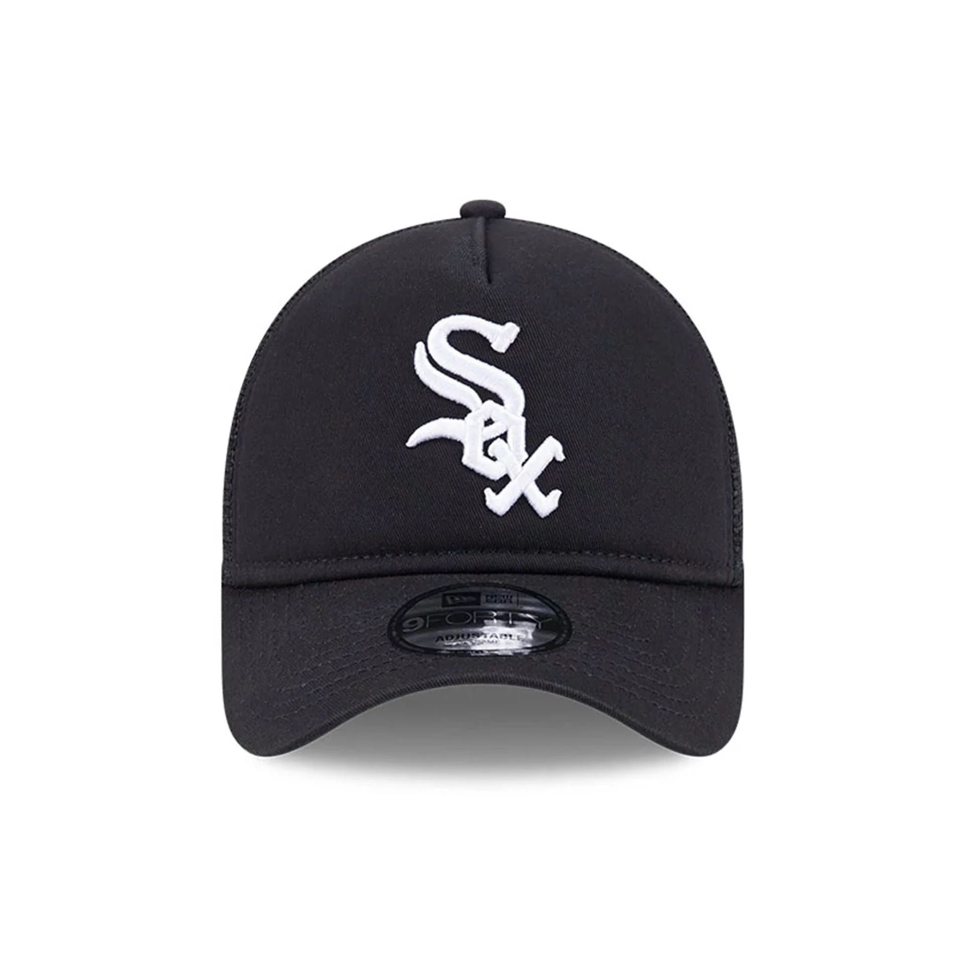 Chicago White Sox MLB Evergreen Black 9FORTY A-Frame Adjustable Cap - Image 2