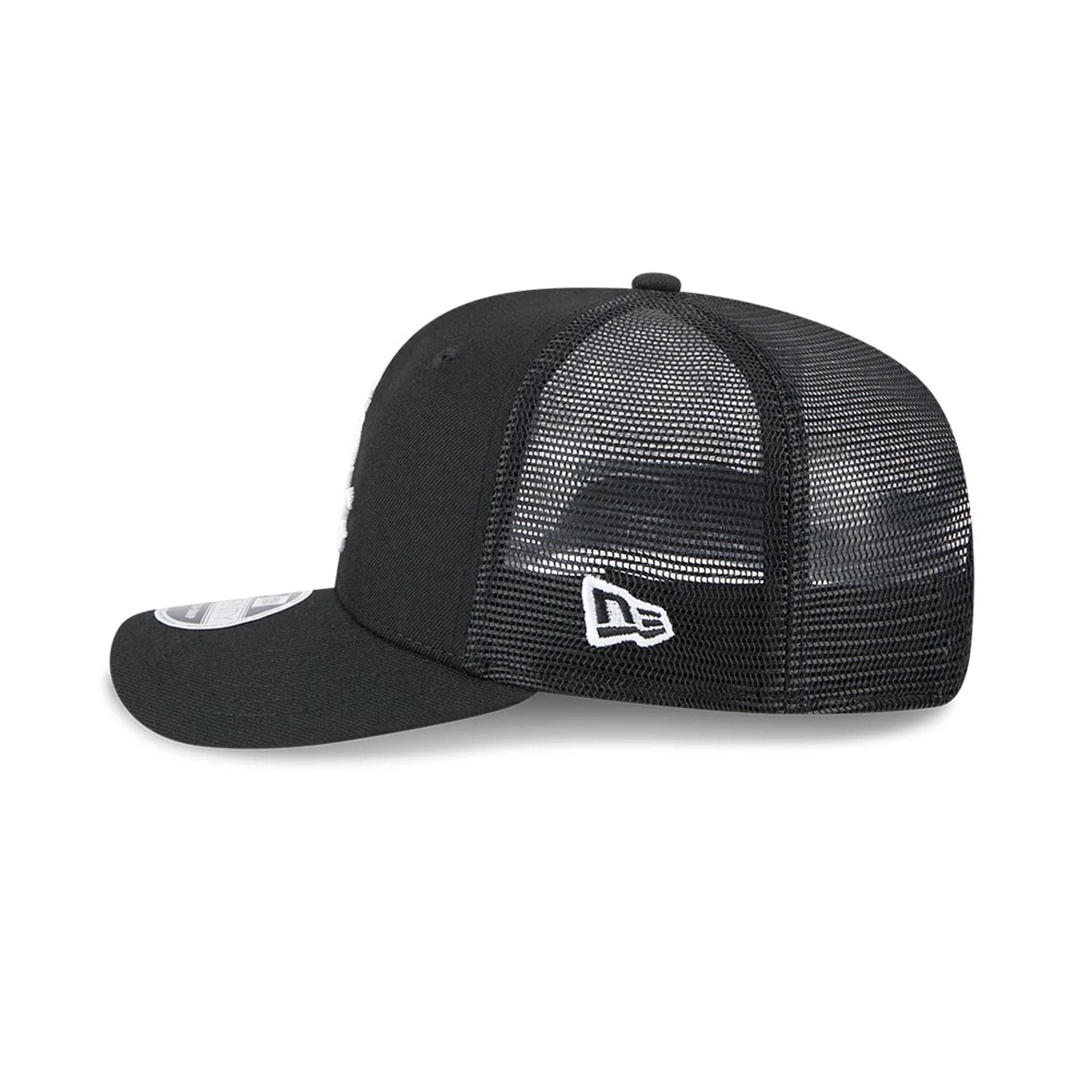 Chicago White Sox MLB Evergreen Black 9SEVENTY Stretch Snap Adjustable Cap - Image 5