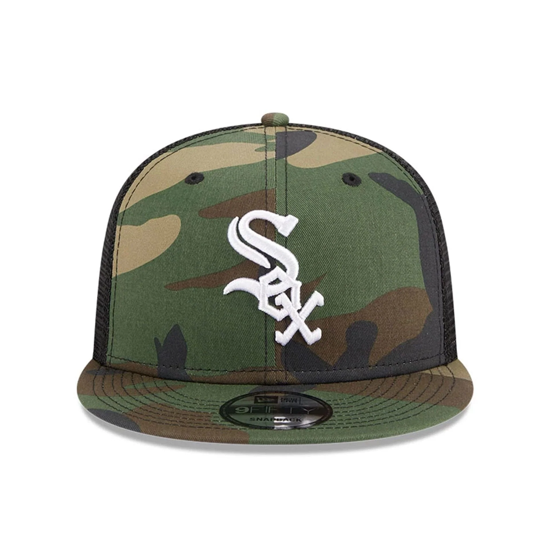 Chicago White Sox MLB Evergreen Camo 9FIFTY Trucker Adjustable Cap - Image 3