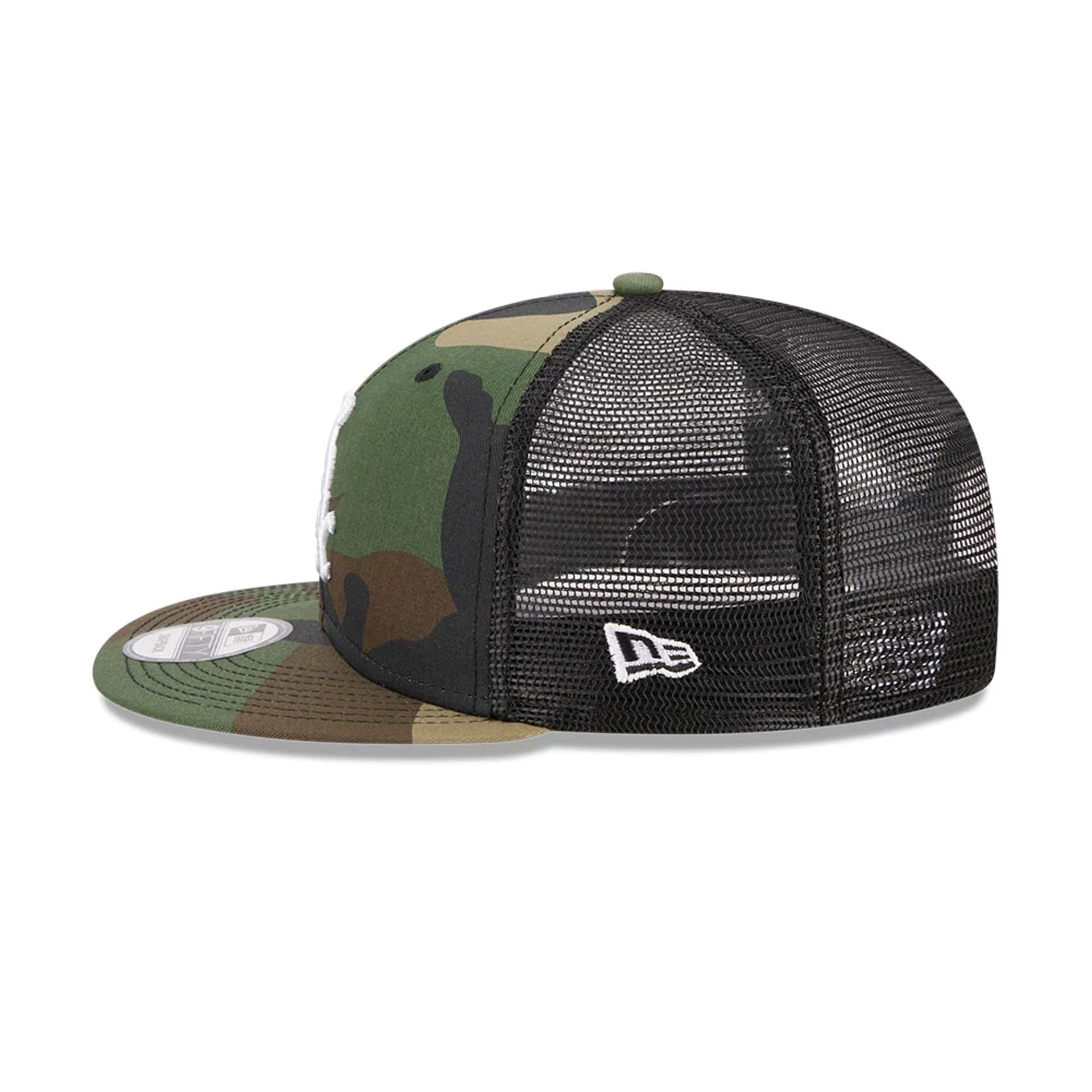 Chicago White Sox MLB Evergreen Camo 9FIFTY Trucker Adjustable Cap - Image 6