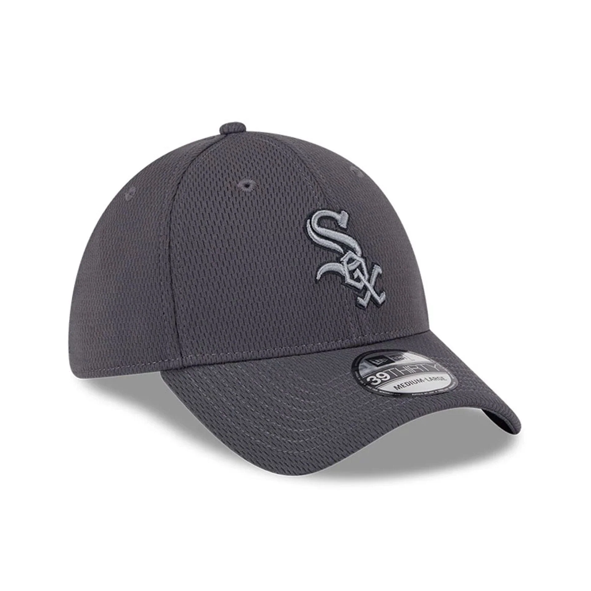 Chicago White Sox MLB Evergreen Dark Grey 39THIRTY Stretch Fit Cap - Image 3