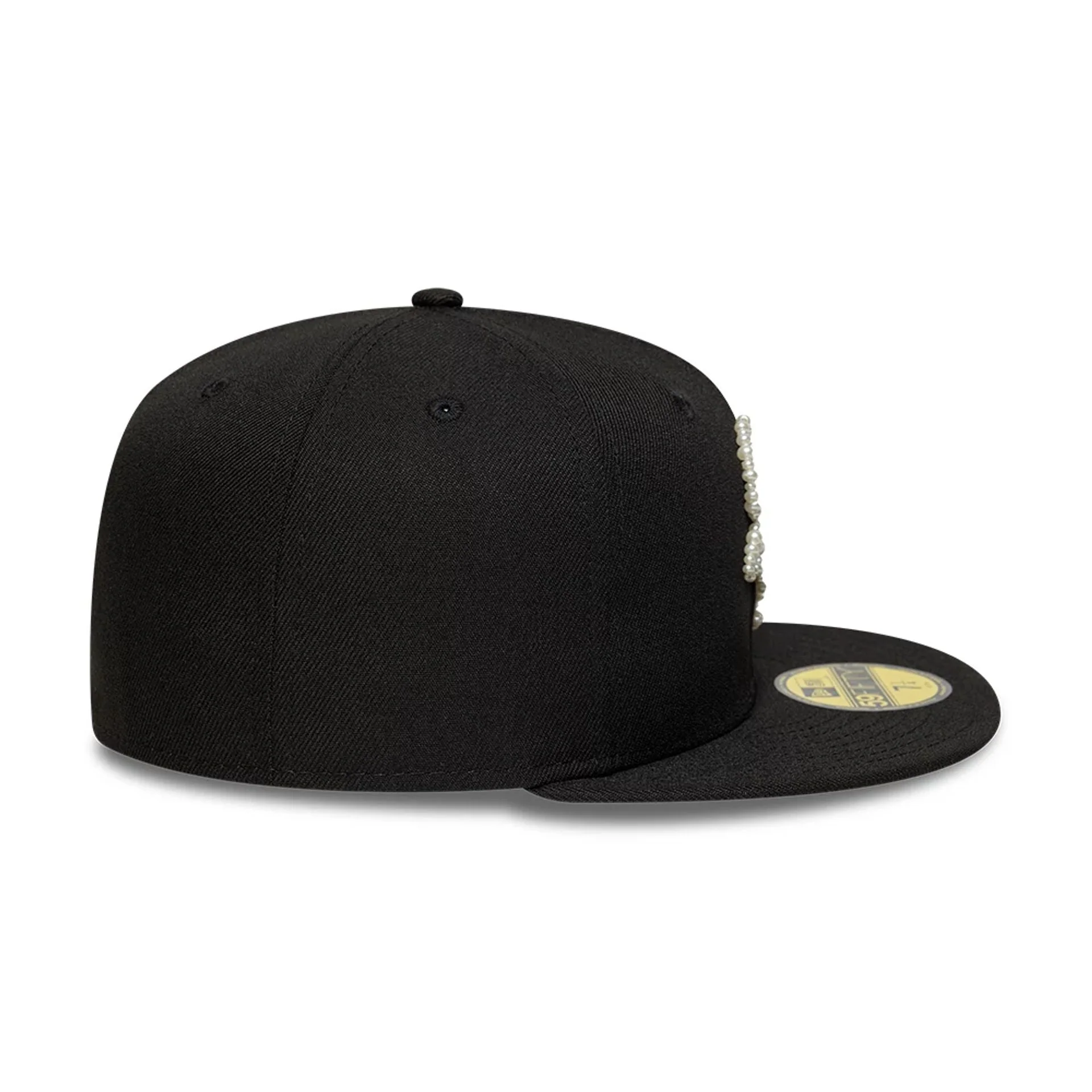Chicago White Sox MLB Faux Pearl Black 59FIFTY Fitted Cap - Image 7