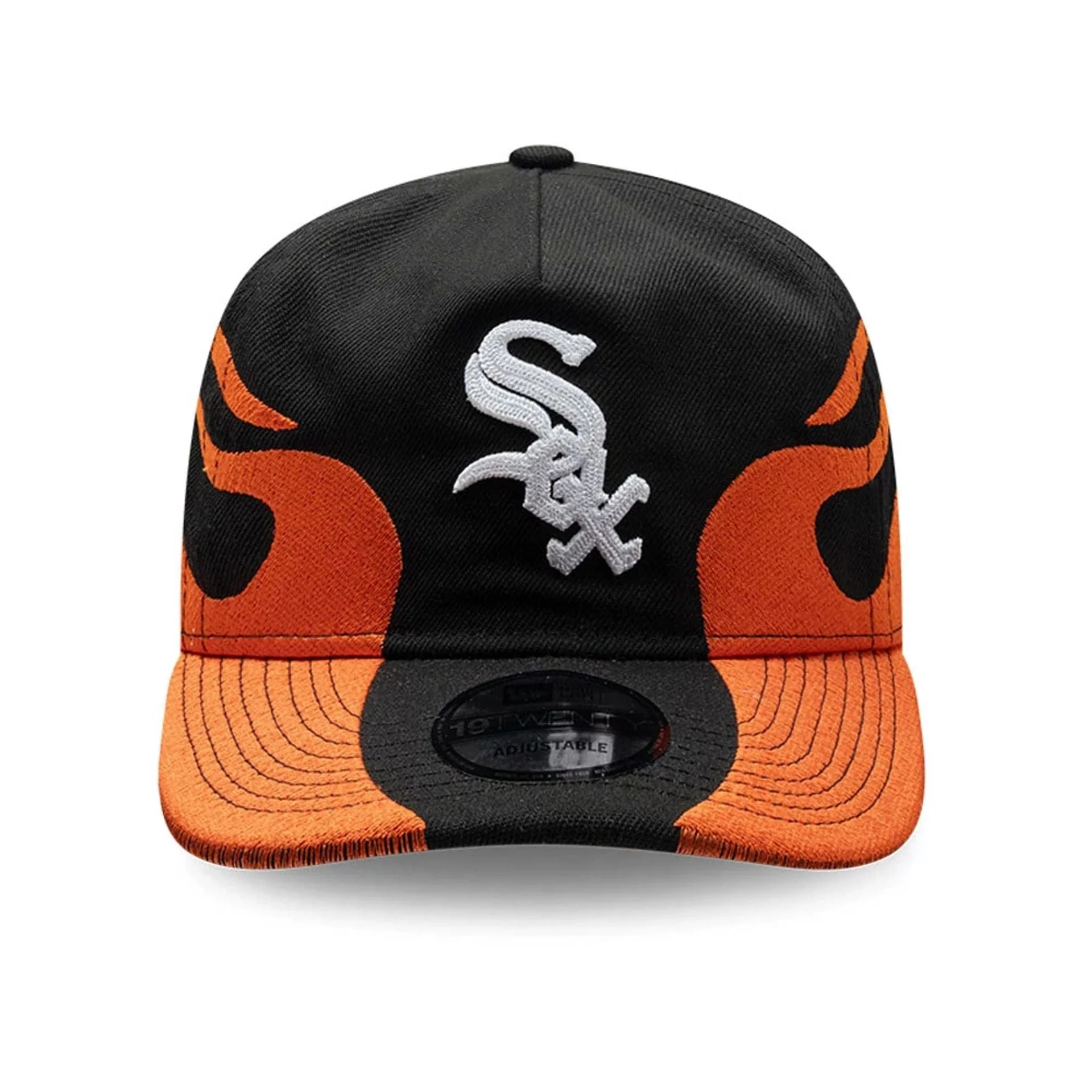 Chicago White Sox MLB Flame Black 19TWENTY Cap - Image 3
