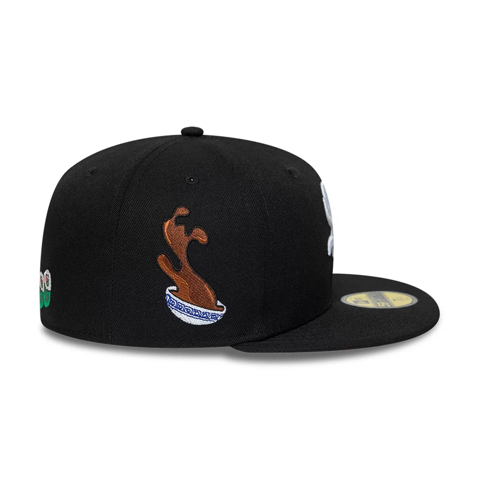 Chicago White Sox MLB Food Black 59FIFTY Fitted Cap - Image 5