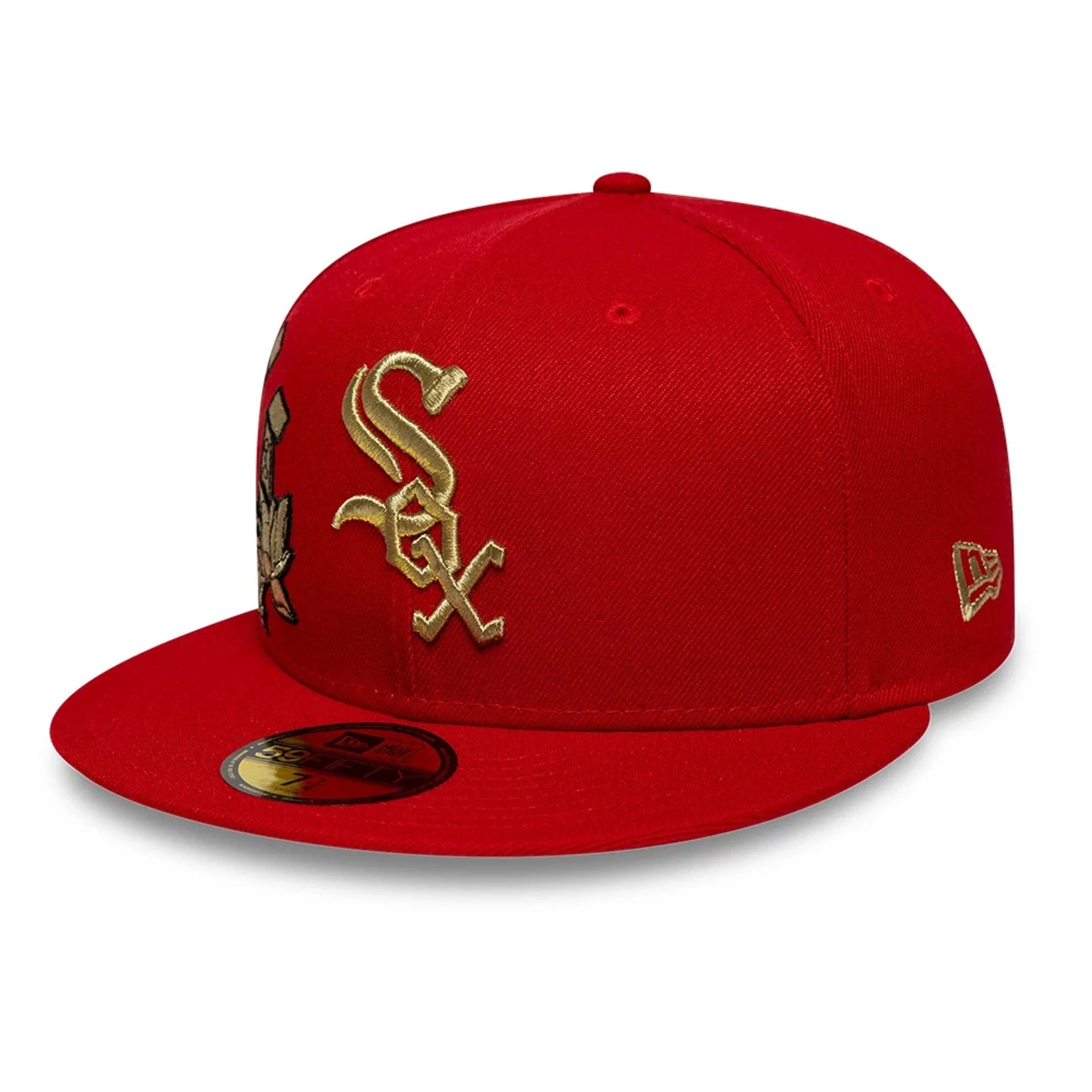 Chicago White Sox MLB Horseshoe Red 59FIFTY Fitted Cap - Image 4