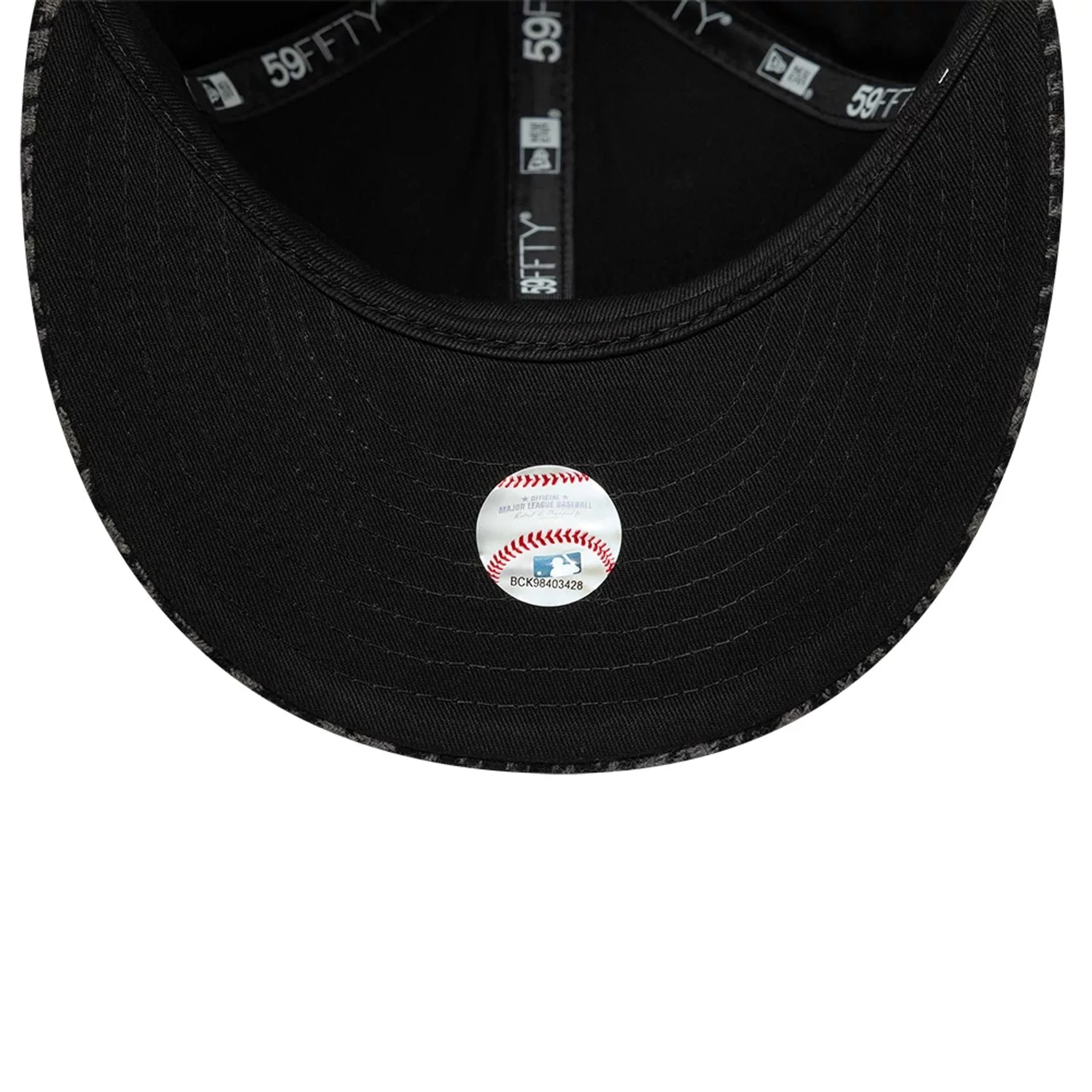 Chicago White Sox MLB Houndstooth Black Low Profile 59FIFTY Fitted Cap - Image 7