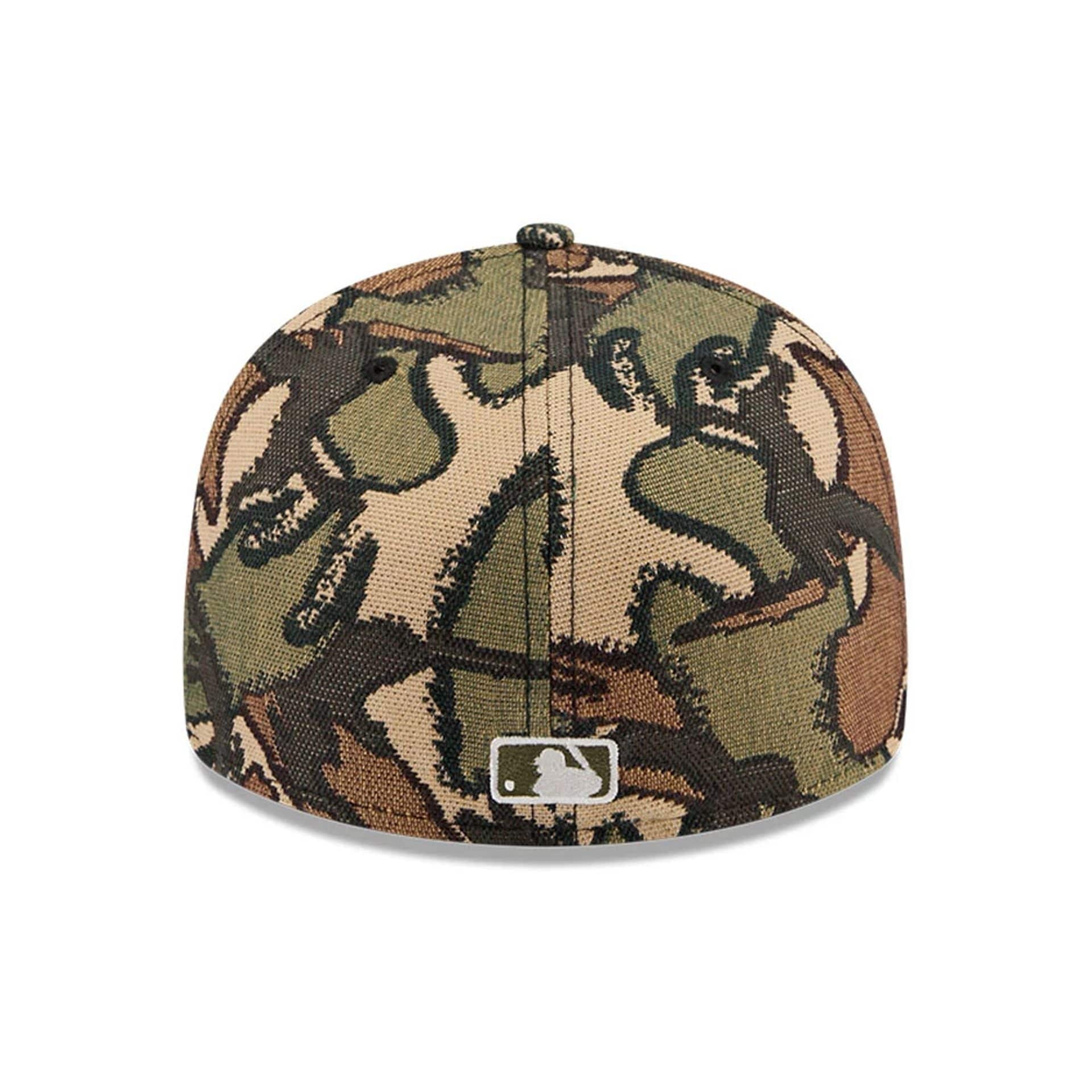 Chicago White Sox MLB Jacquard Camo 59FIFTY Fitted Cap - Image 7