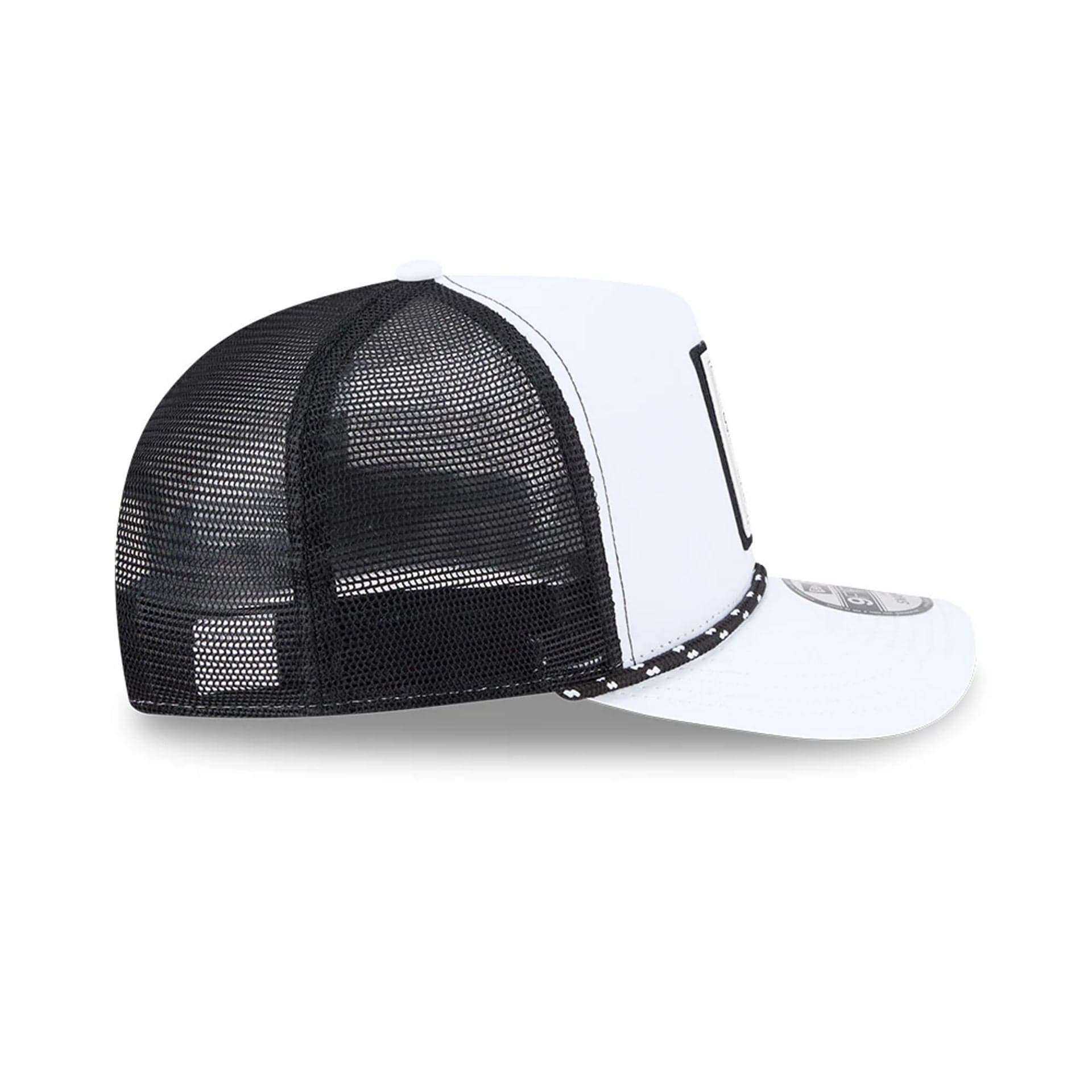 Chicago White Sox MLB Lines Black 9FIFTY A-Frame Snapback Adjustable Cap - Image 6