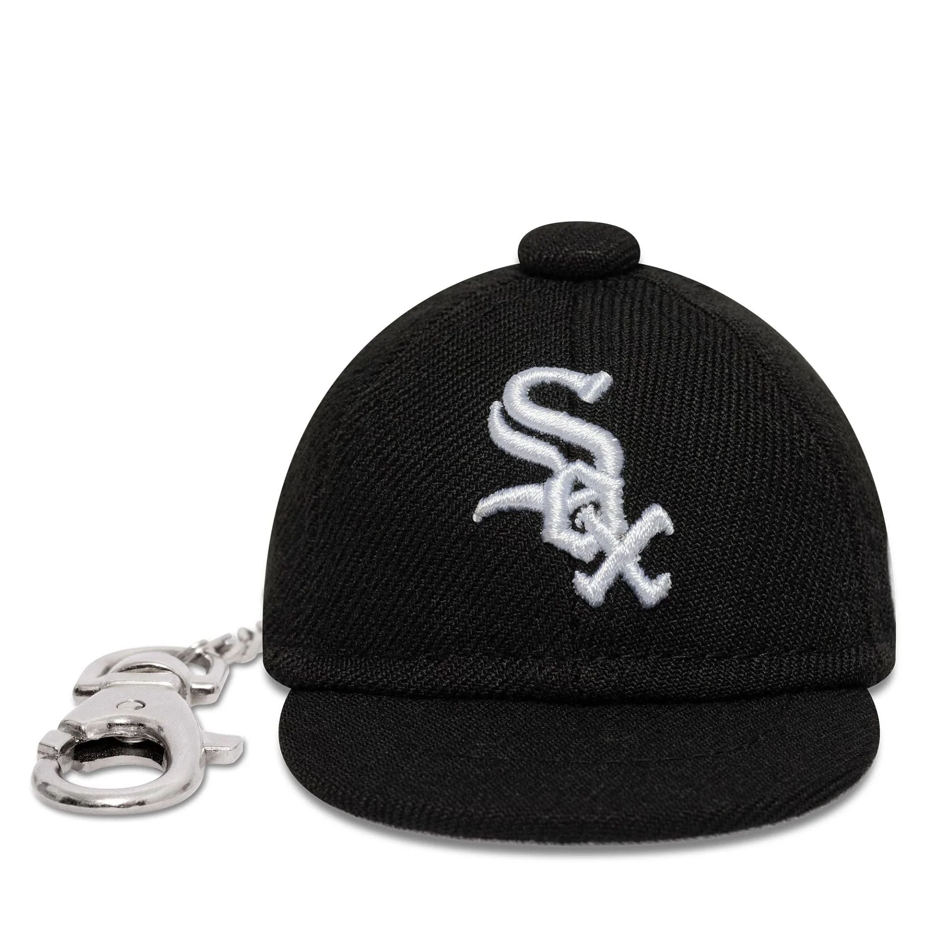 Chicago White Sox MLB Mini Cap Black Key Chain - Image 4