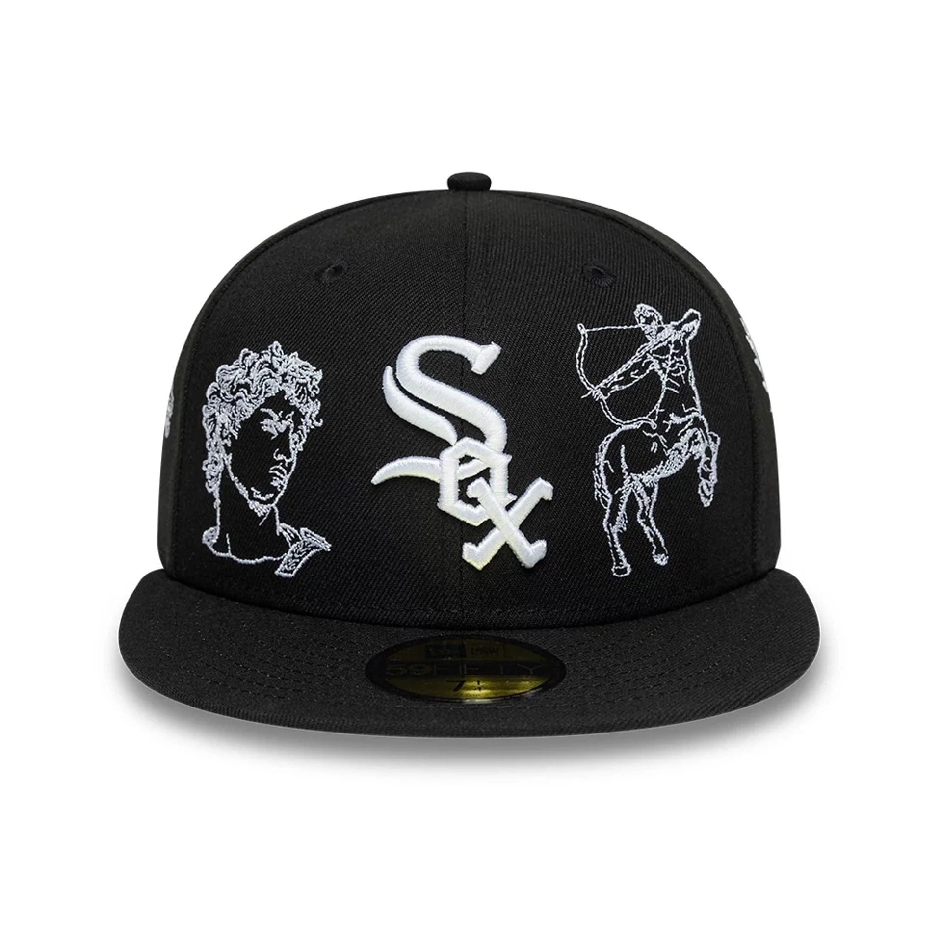 Chicago White Sox MLB Mythical Black 59FIFTY Fitted Cap - Image 3